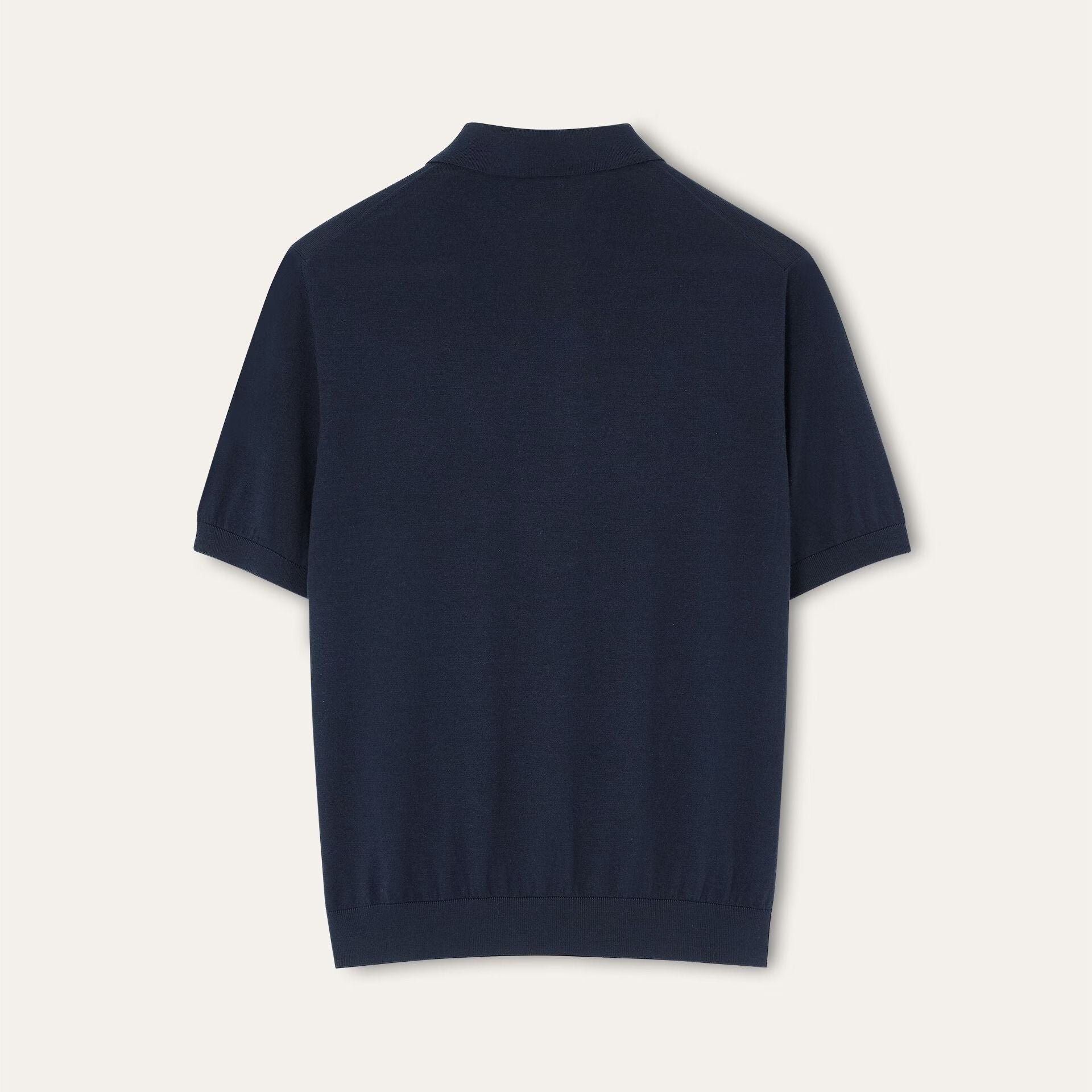Loro Piana Sottile Polo Shirt in Virgin Wool, Cashmere, Silk