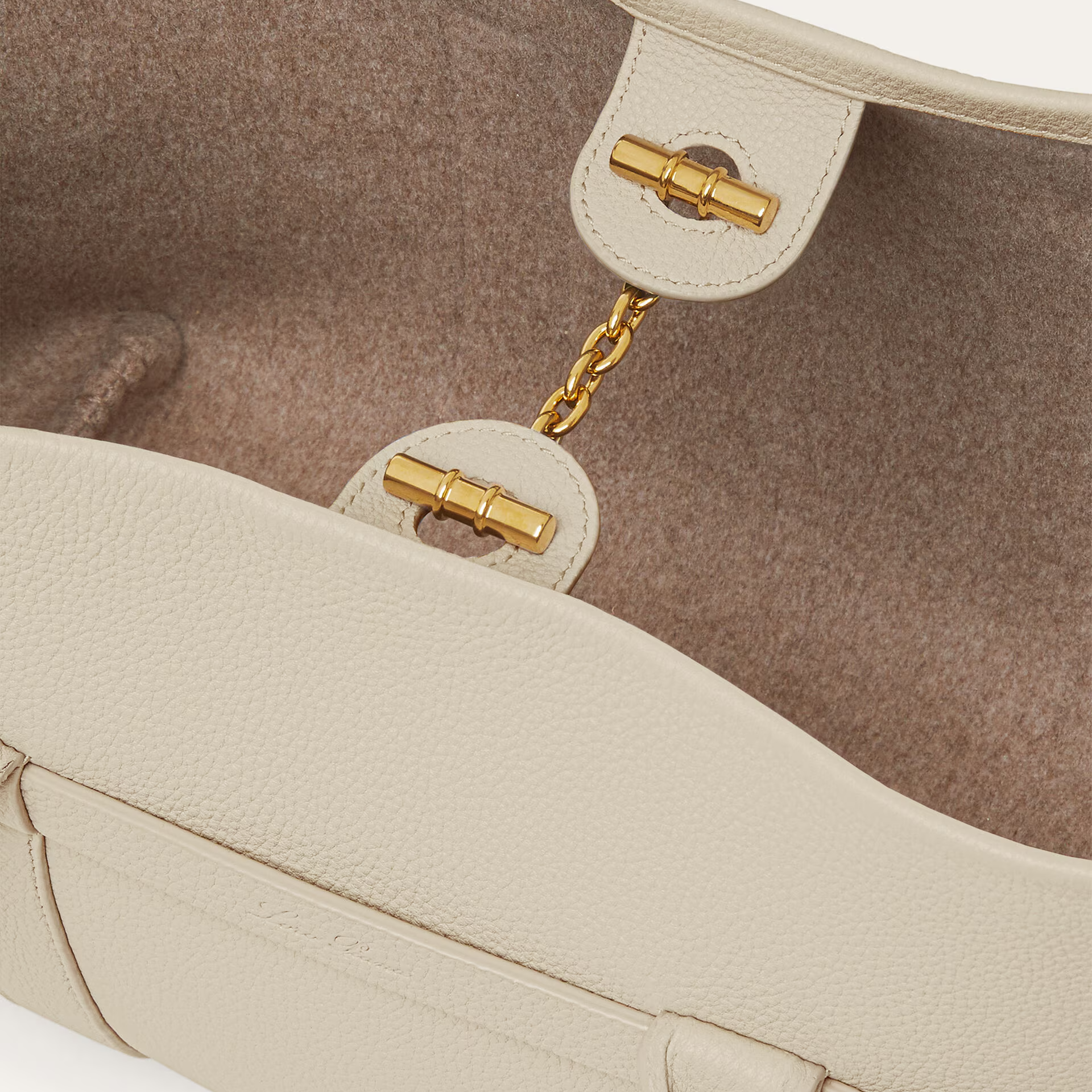 Loro Piana Ghiera Shopper Small in Calfskin