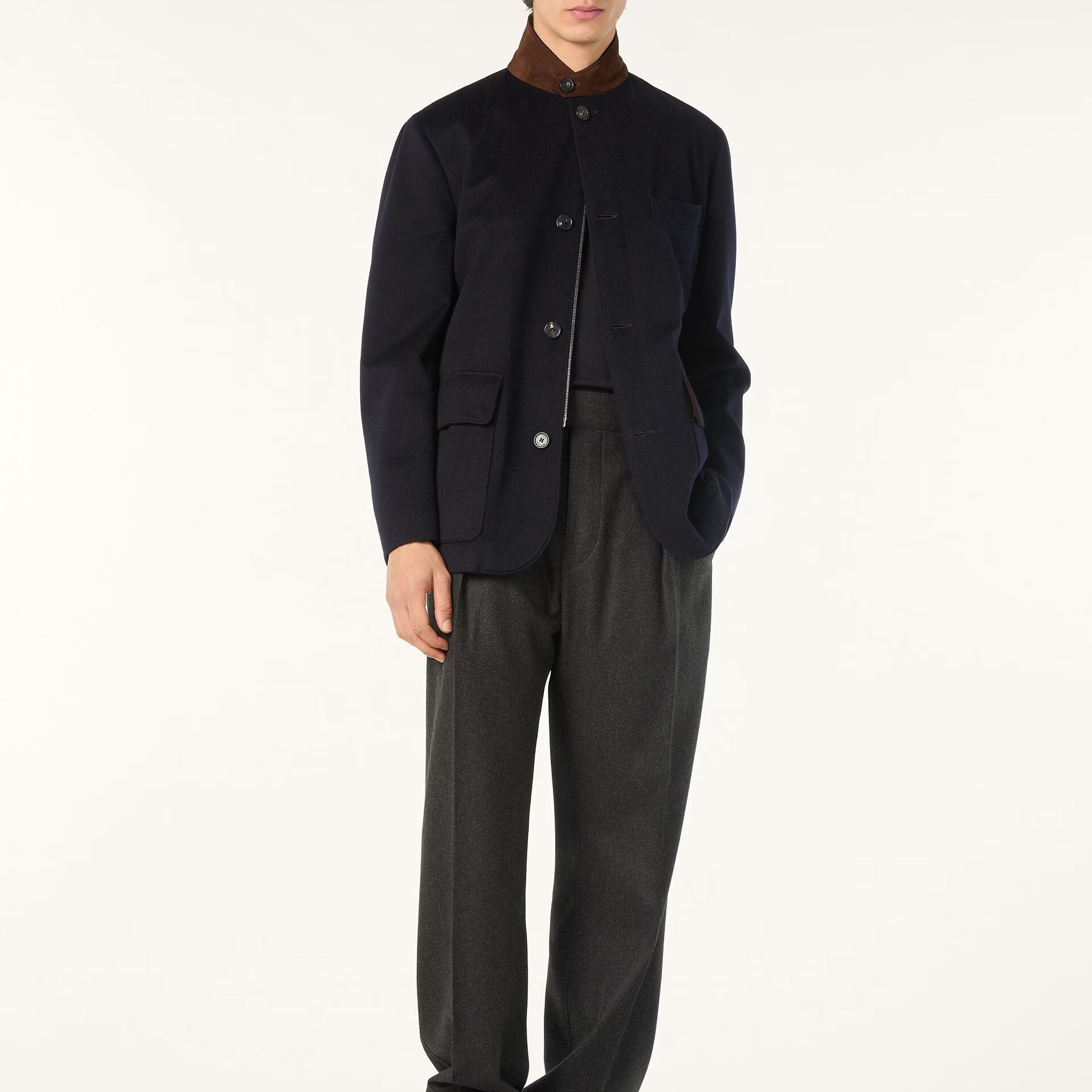 Loro Piana Roadster Jacket in Cashmere - Storm System®