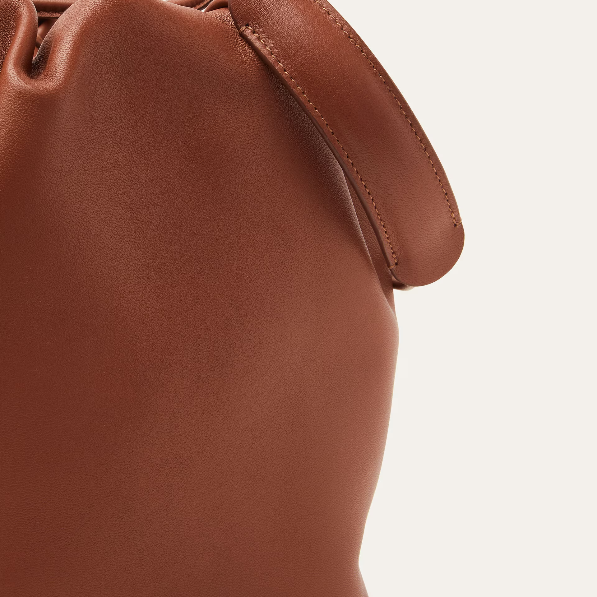 Loro Piana Small Bale Softy bag in Lambskin