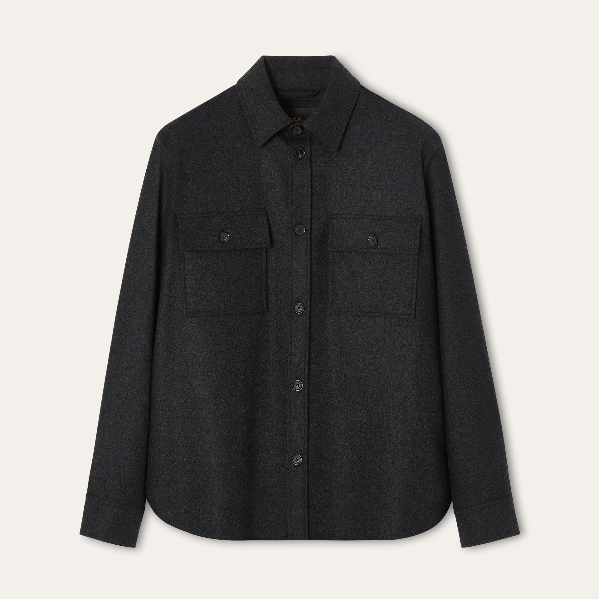 Loro Piana Jim Overshirt in Virgin Wool, Cashmere