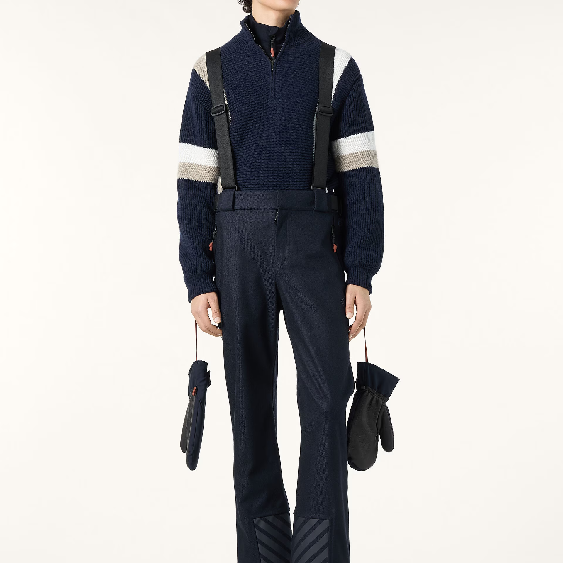 Loro Piana Rocky Mountains Sweater in Cashmere - Rain System® - Coarsehair