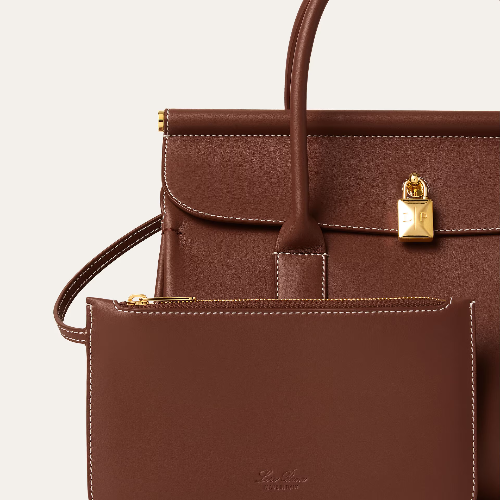 Loro Piana Loom bag L25 in Calfskin