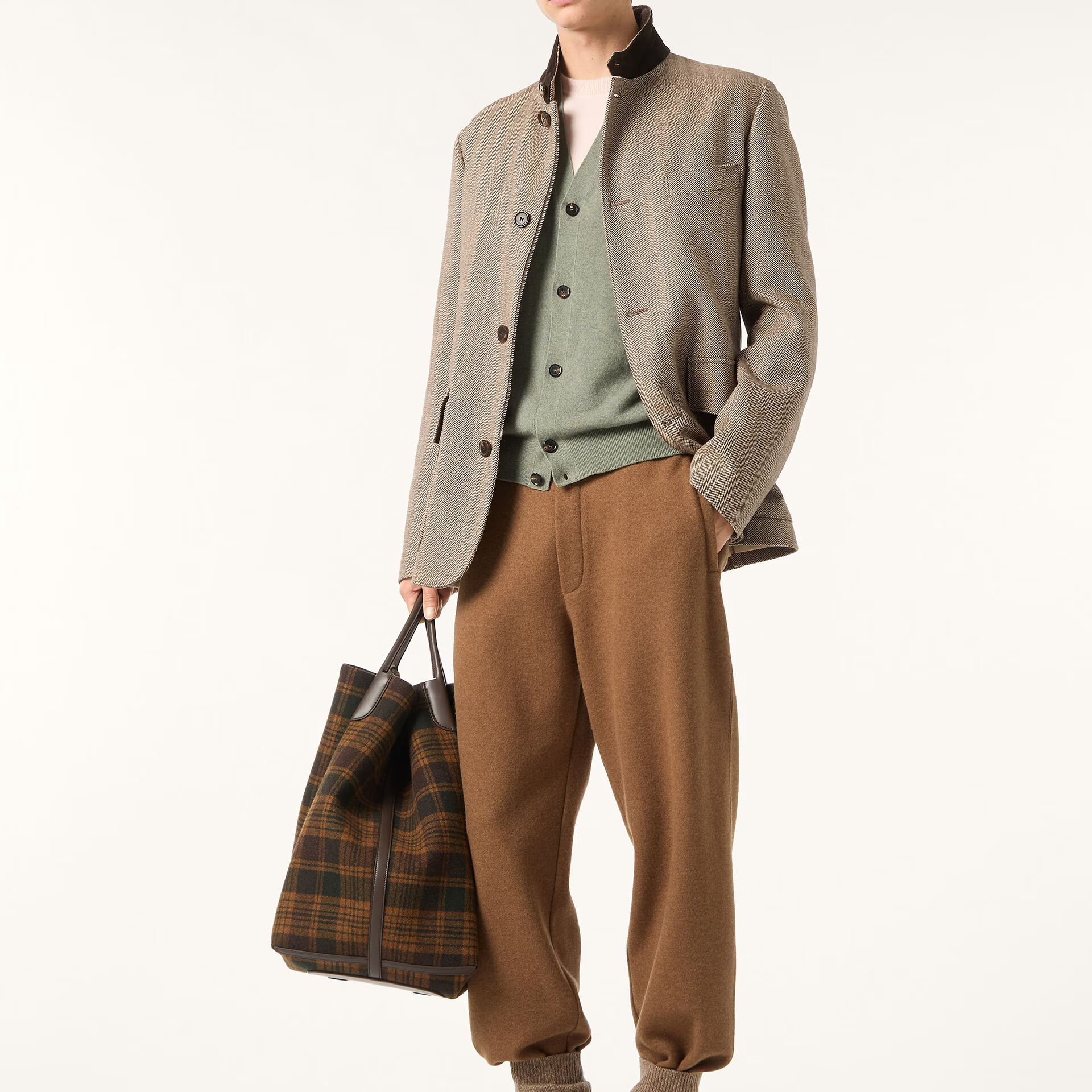 Loro Piana Classic Vest in Baby Cashmere