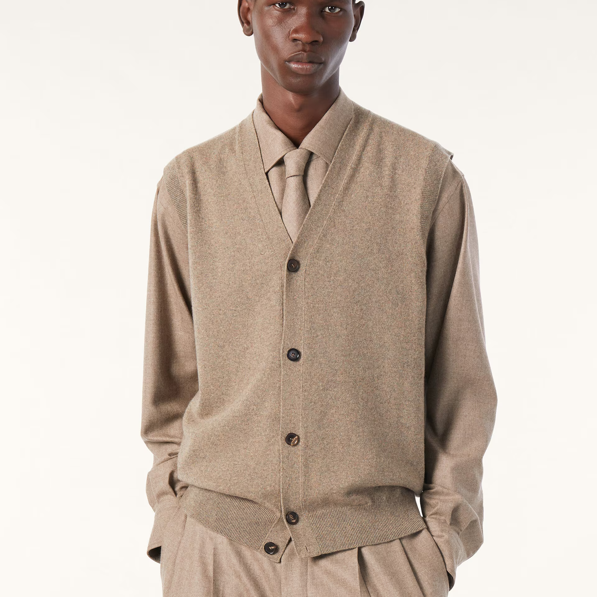 Loro Piana Classic Vest in Baby Cashmere