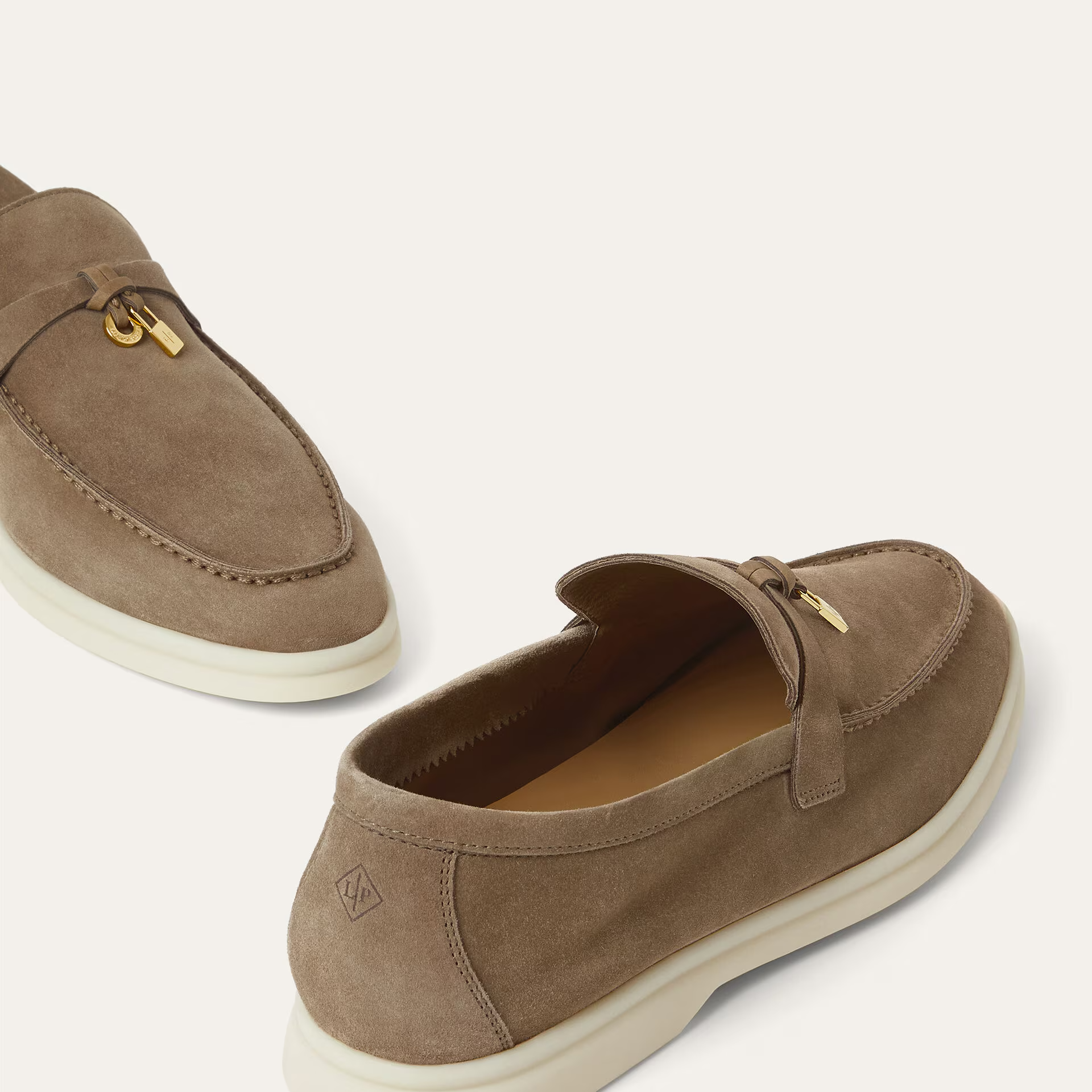 Loro Piana Summer Charms Walk Loafer in Suede