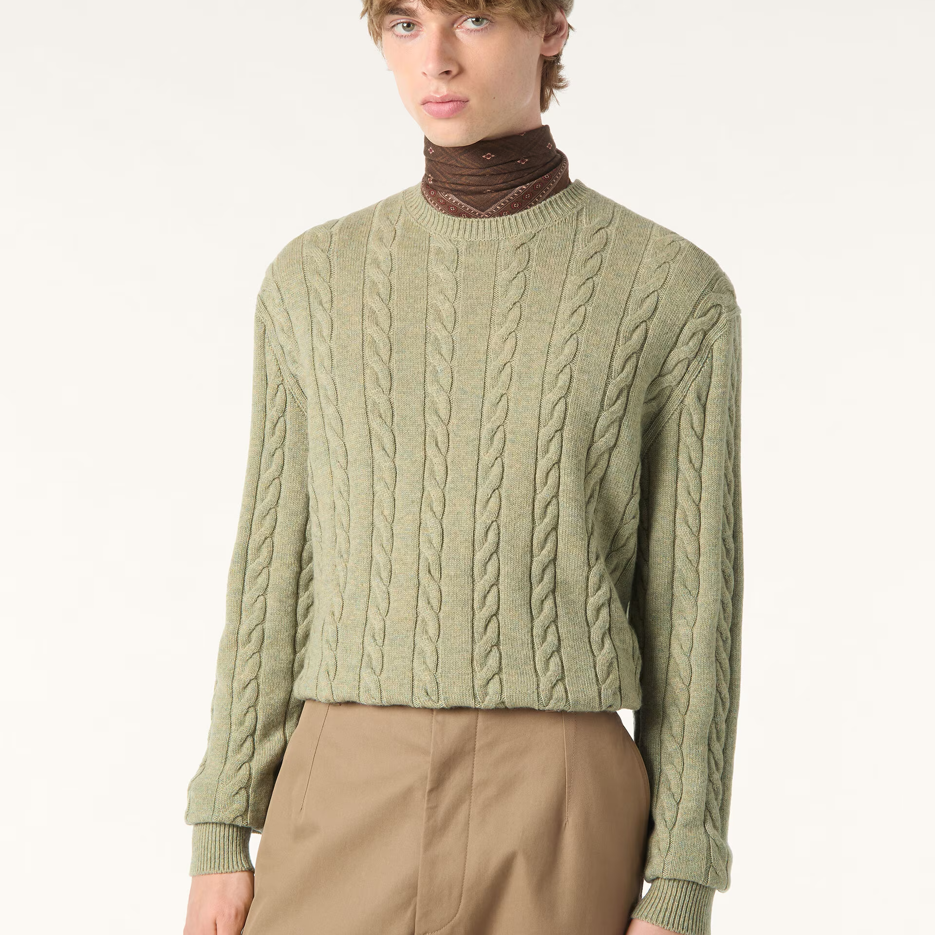 Loro Piana Cedar Crewneck in Cashmere