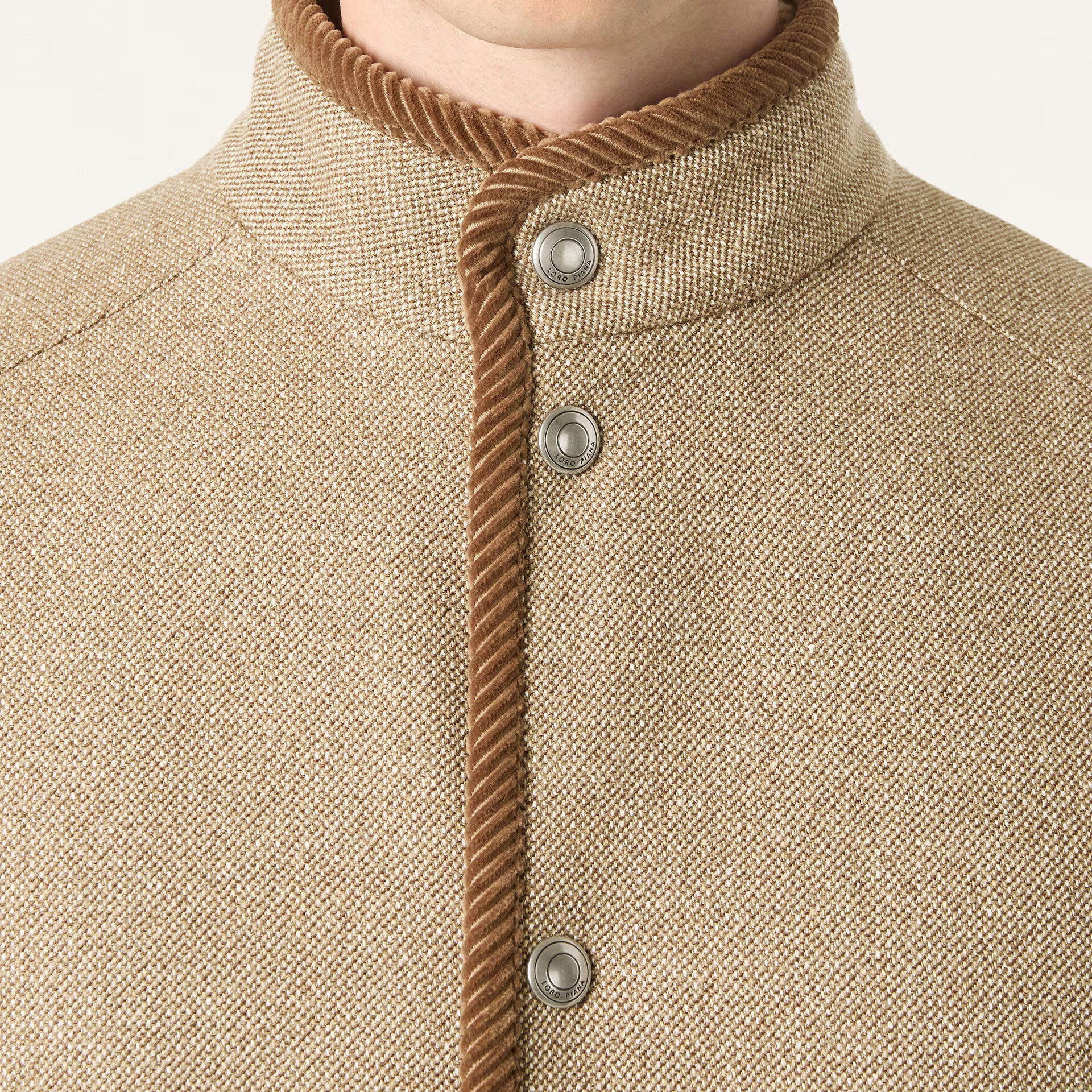 Loro Piana Kelvin Vest in Cashmere, Virgin Wool, Silk