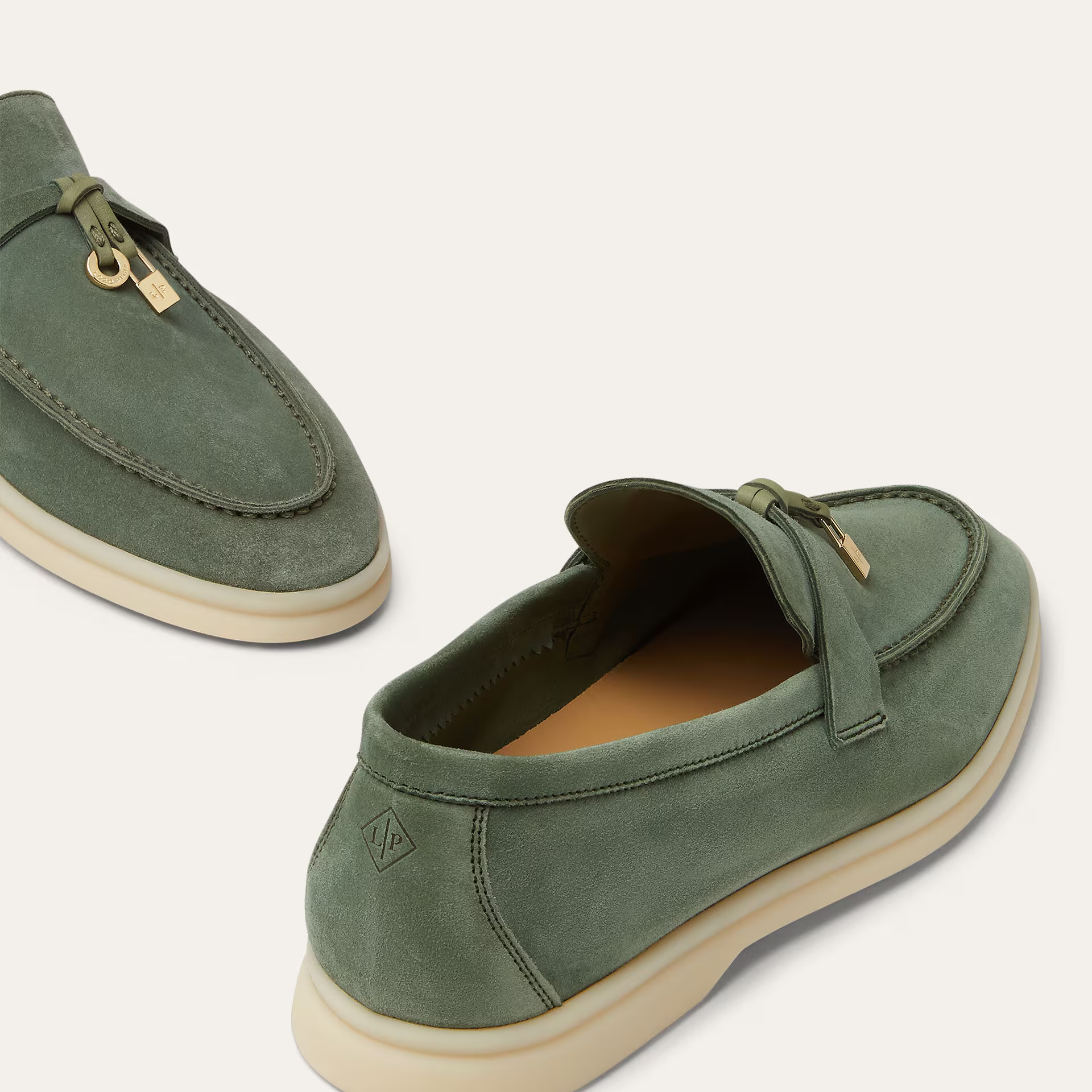 Loro Piana Summer Charms Walk Loafer in Suede