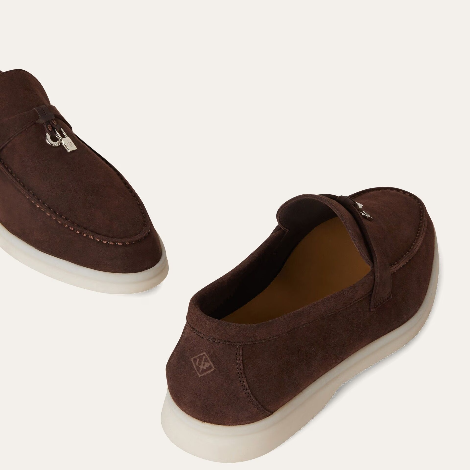 Loro Piana Summer Charms Walk Loafer in Suede