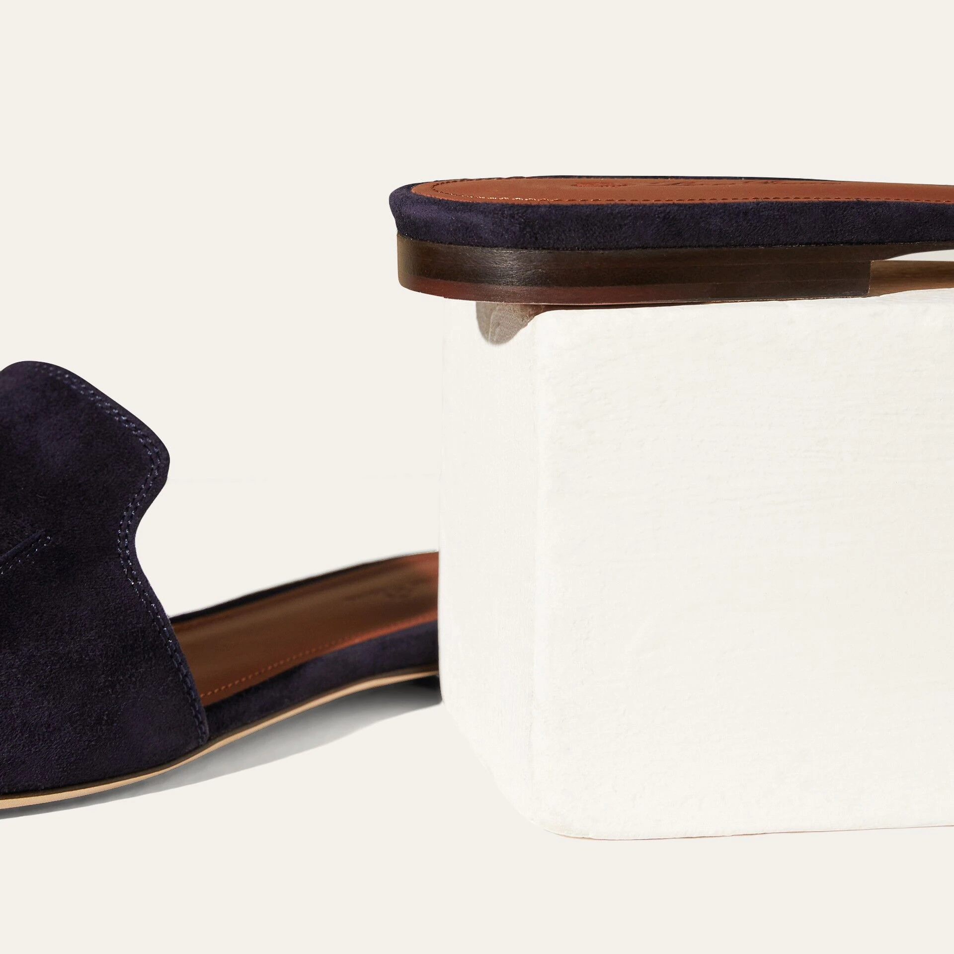 Loro Piana Summer Charms Sandal in Suede Goatskin