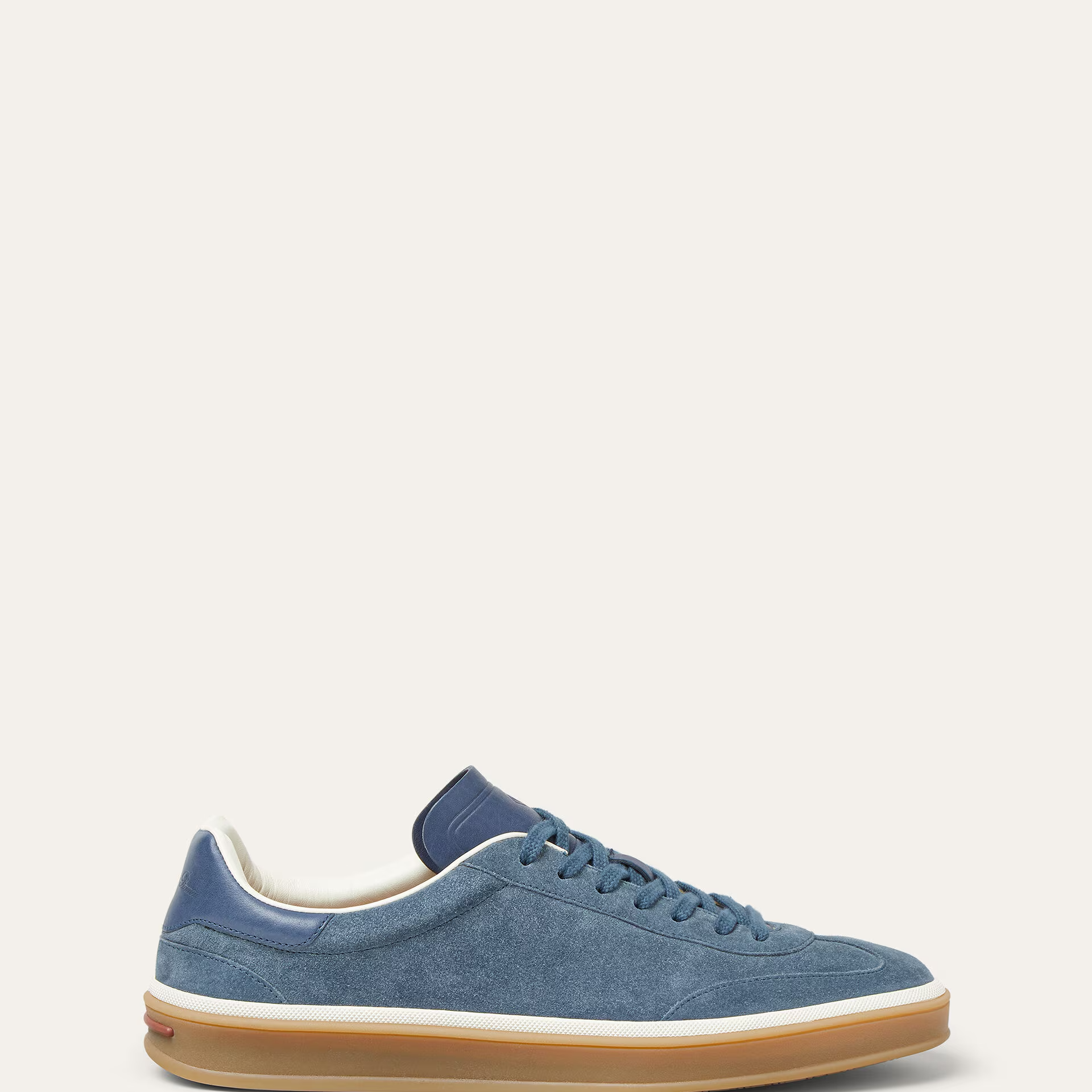 Loro Piana Tennis Walk Sneaker in Suede Calf Split