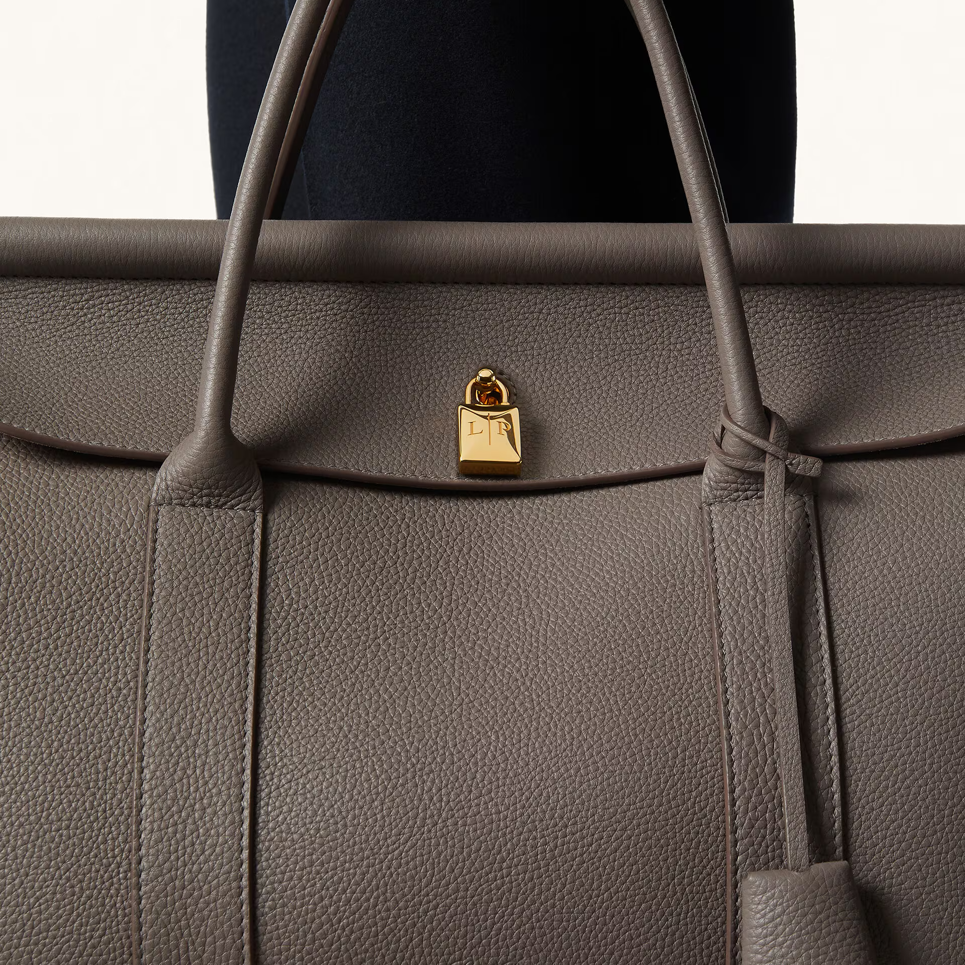 Loro Piana Loom bag L32 in Grained Calfskin