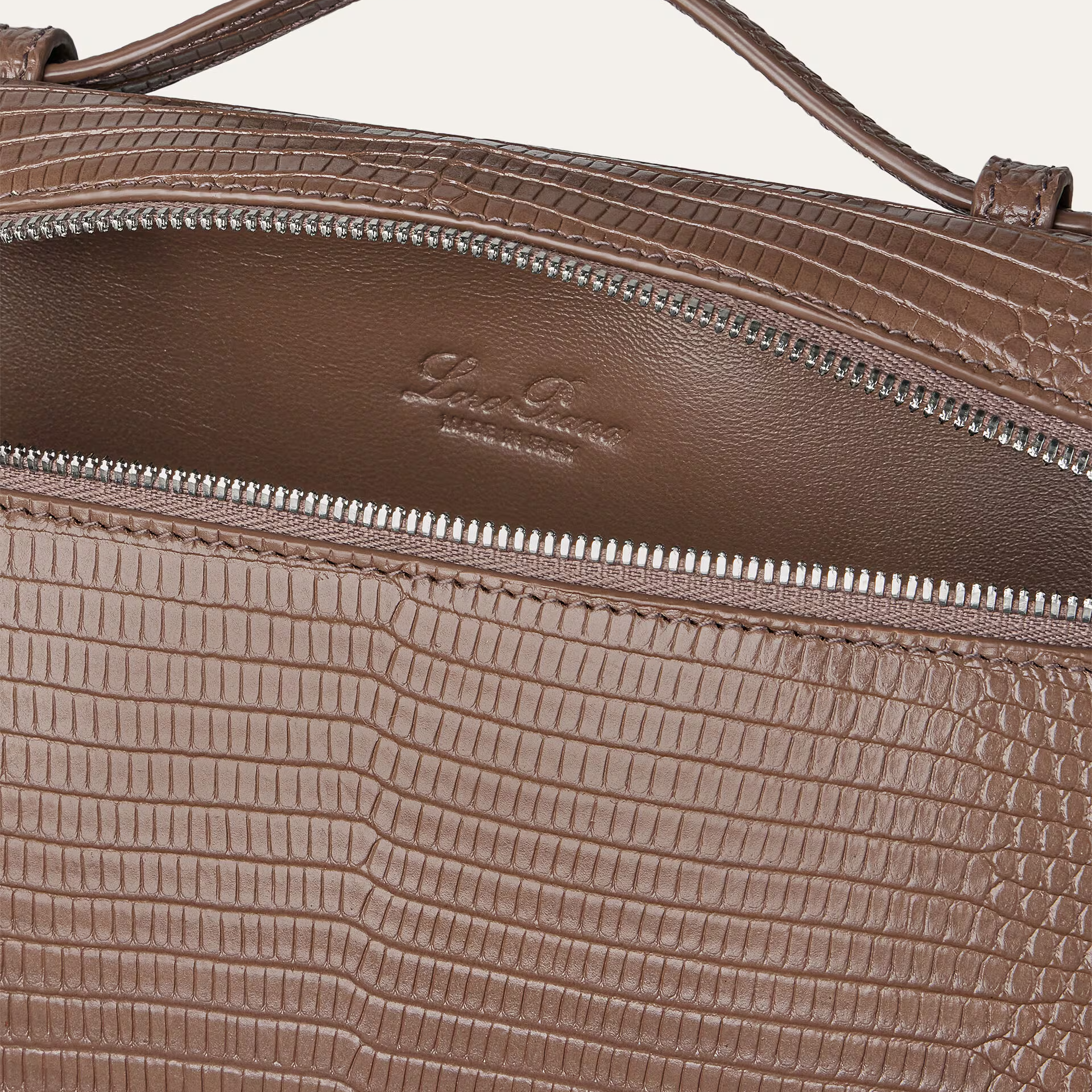 Loro Piana Extra Pocket L19 in Monitor Lizard