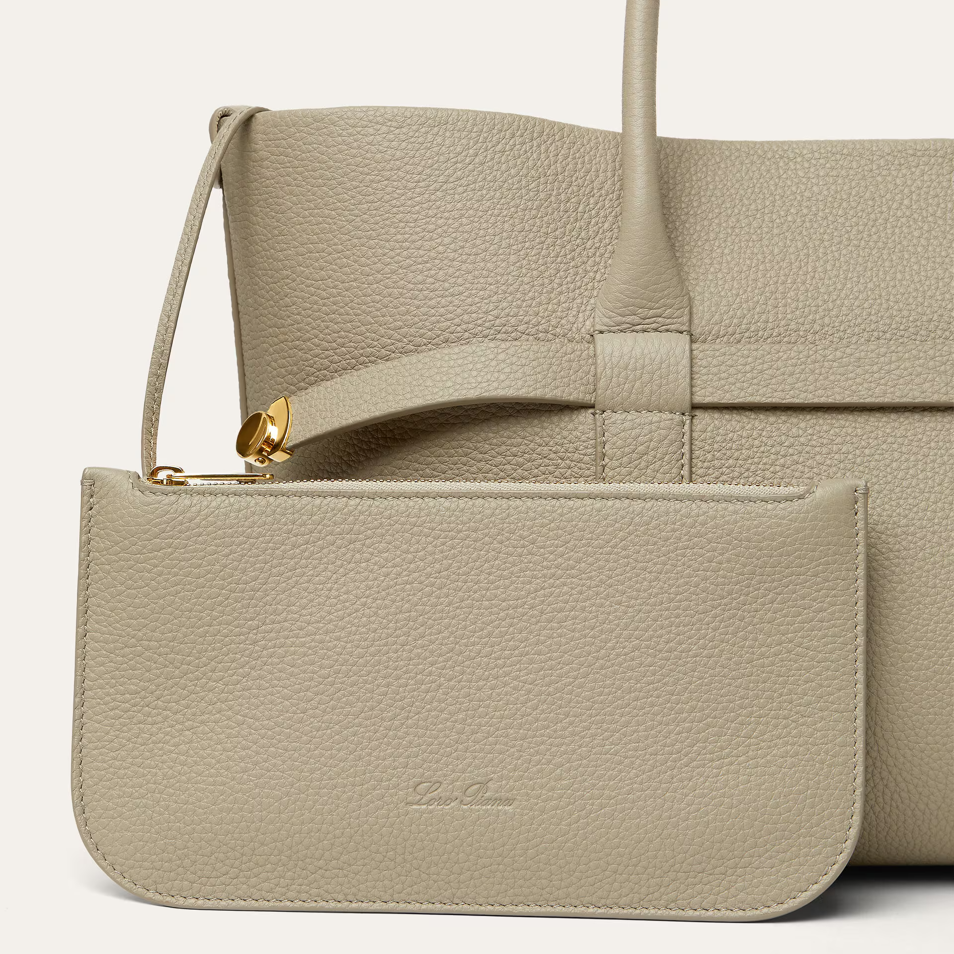 Loro Piana Ghiera Shopper Small in Calfskin