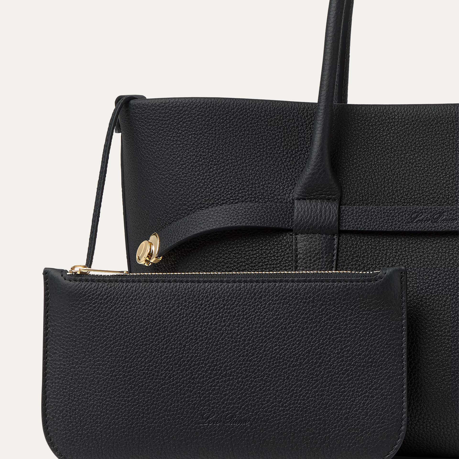 Loro Piana Ghiera Shopper Small in Calfskin