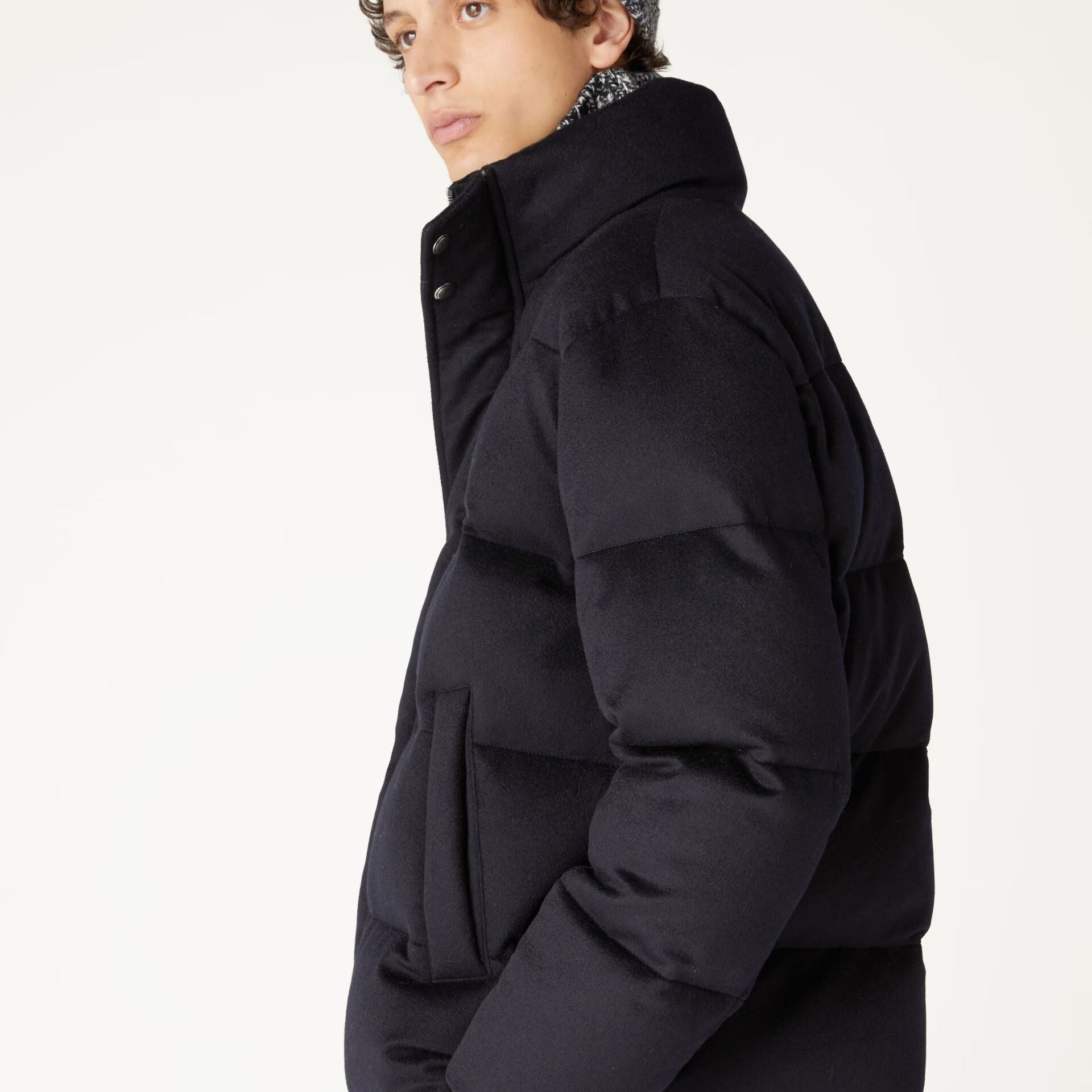Loro Piana Giulio Puffer Jacket in Cashmere - Storm System®