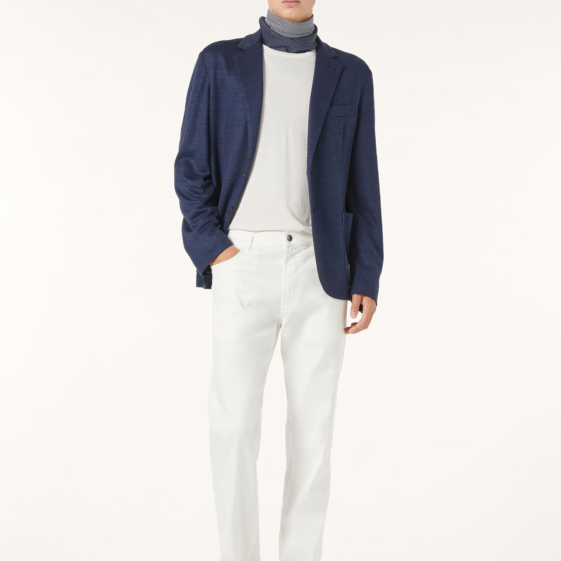 Loro Piana Blazer in Linen, Virgin Wool