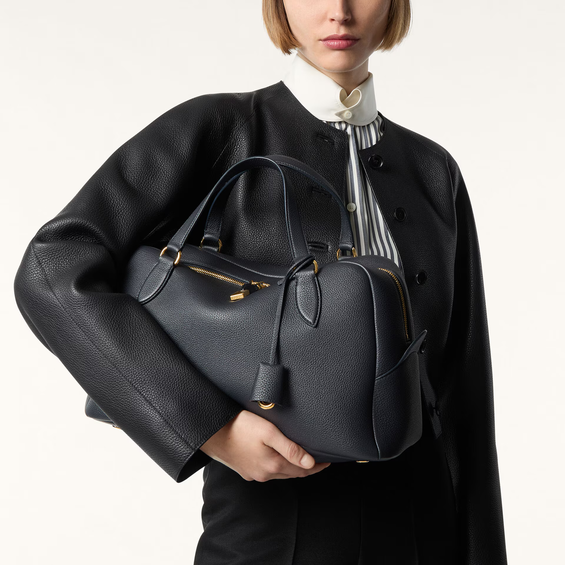 Loro Piana Medium Needle bag in Calfskin