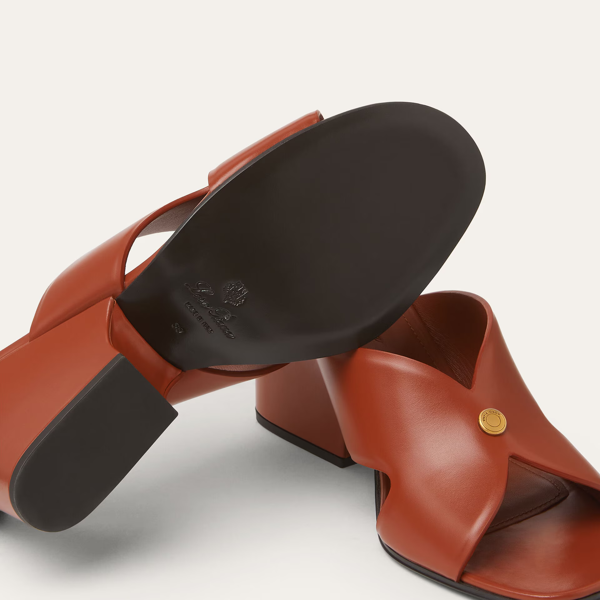 Loro Piana Vera Sandal in Calfskin