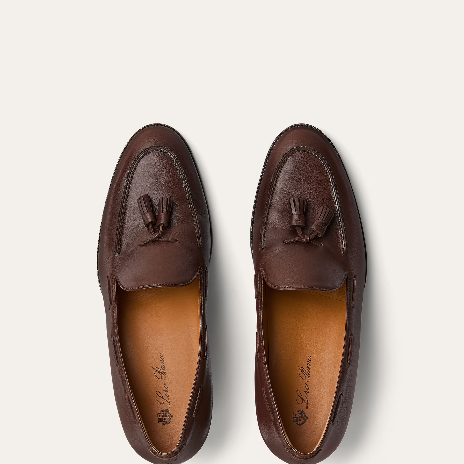 Loro Piana Serge Tassel Loafer in Calfskin