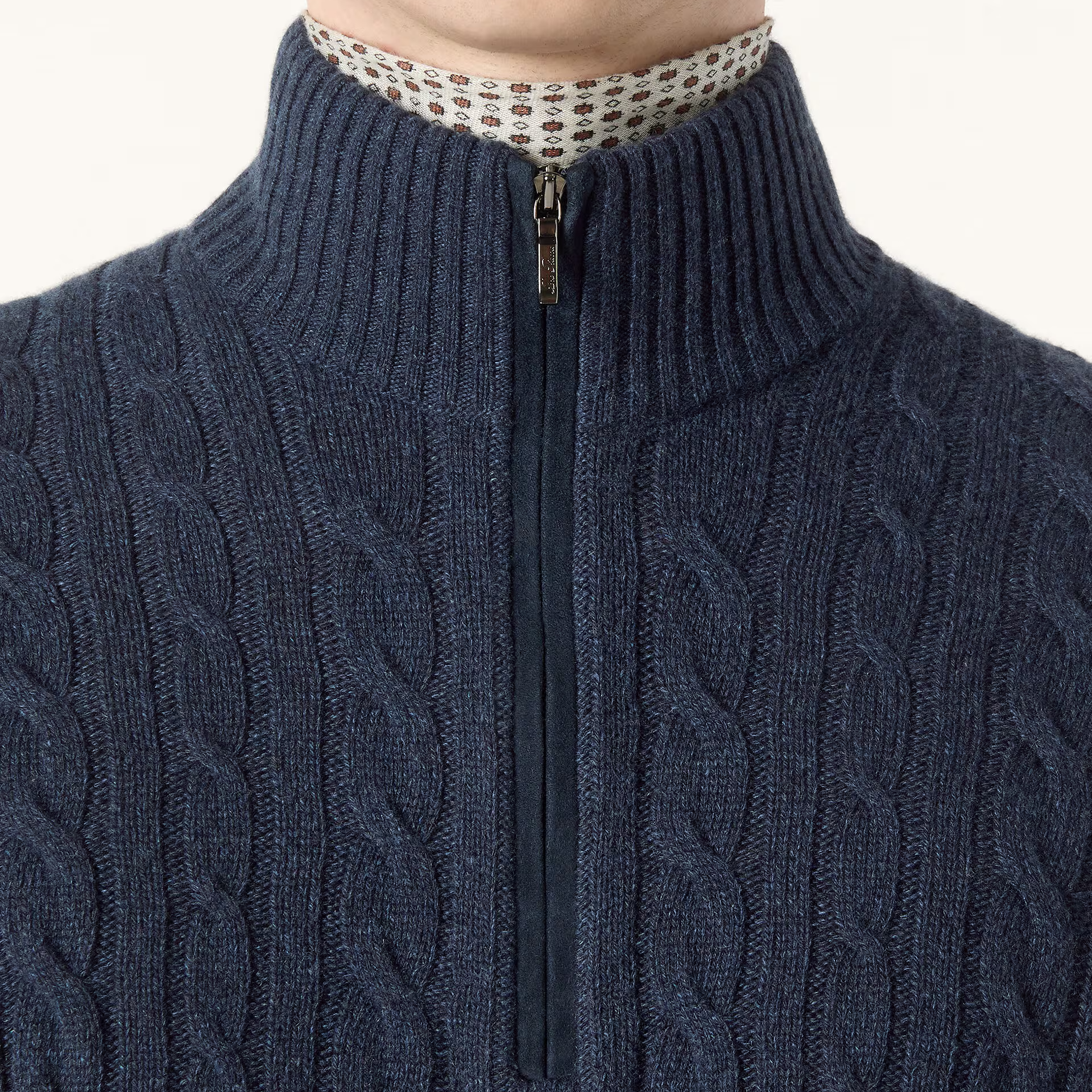 Loro Piana Treccia Jumper in Baby Cashmere