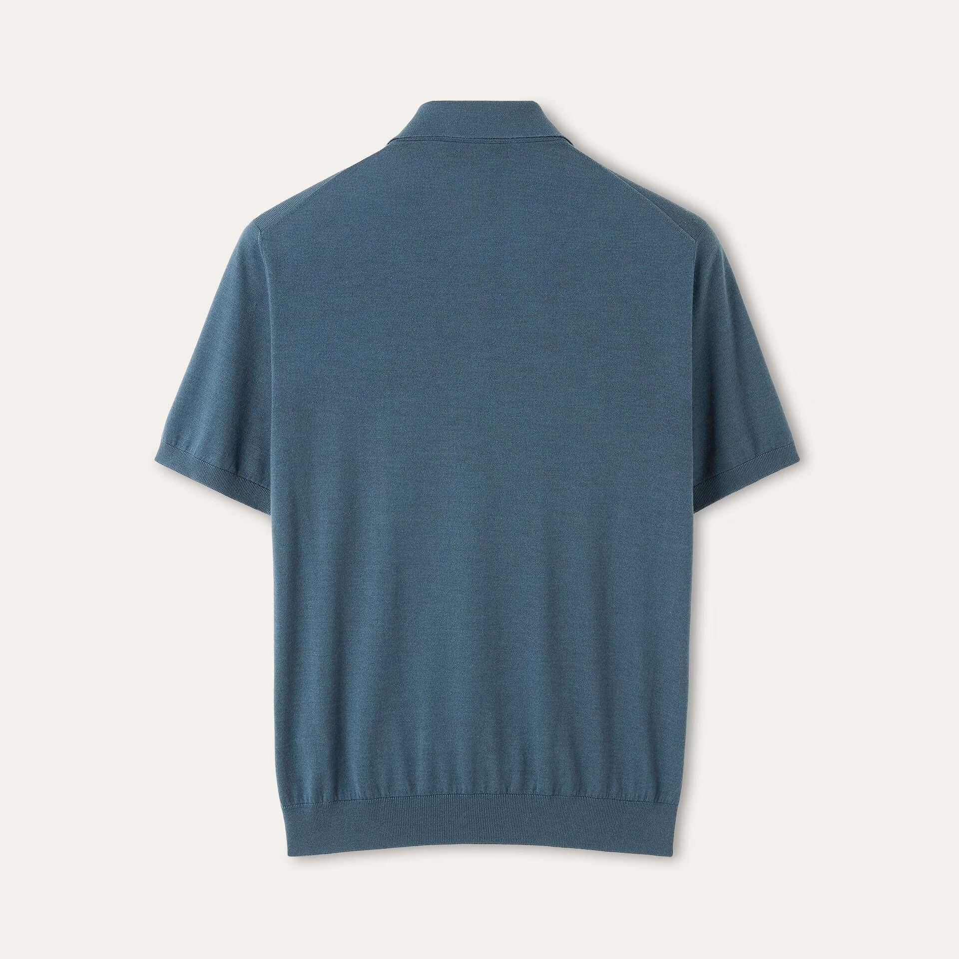 Loro Piana Sottile Polo Shirt in Virgin Wool, Cashmere, Silk