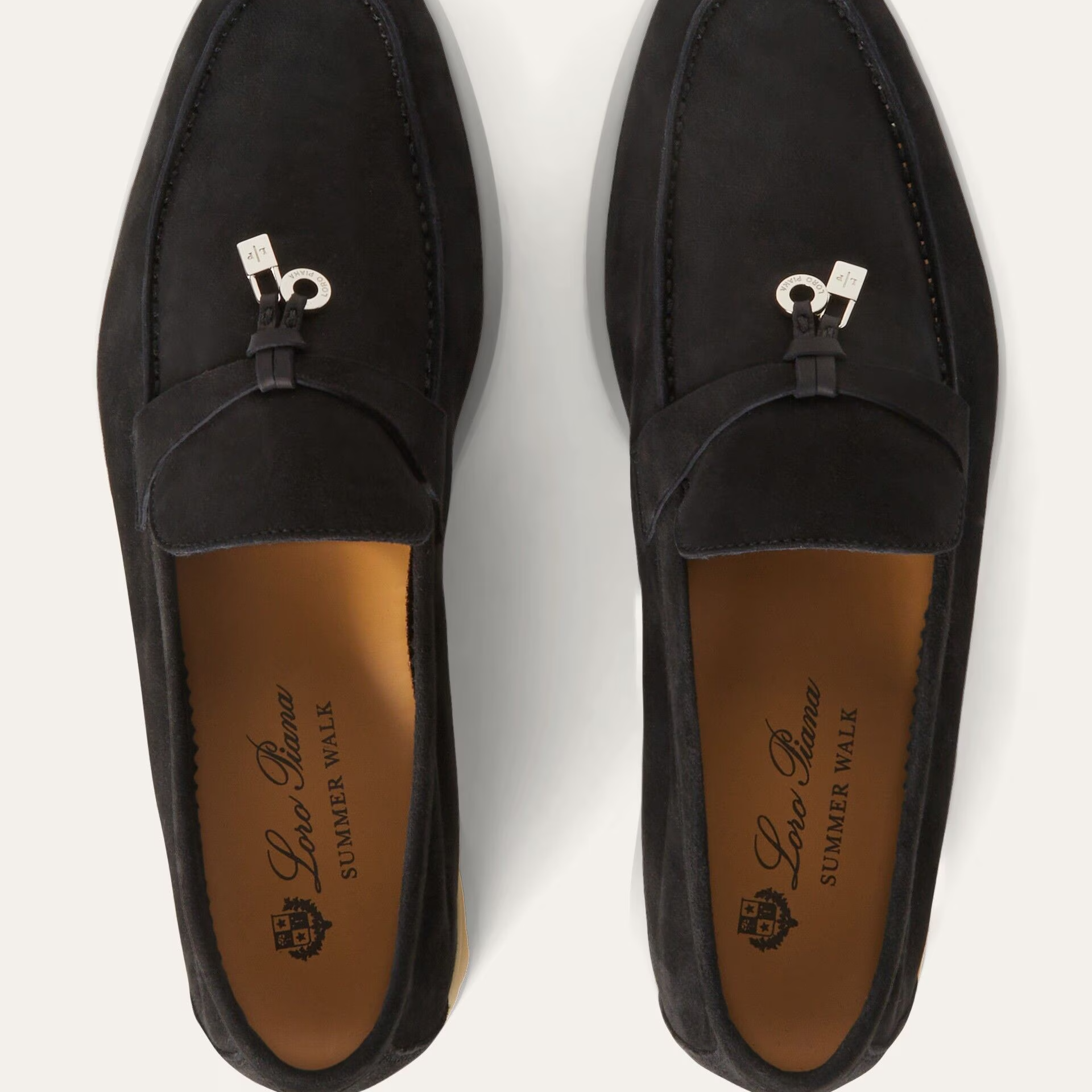 Loro Piana Summer Charms Walk Loafer in Suede