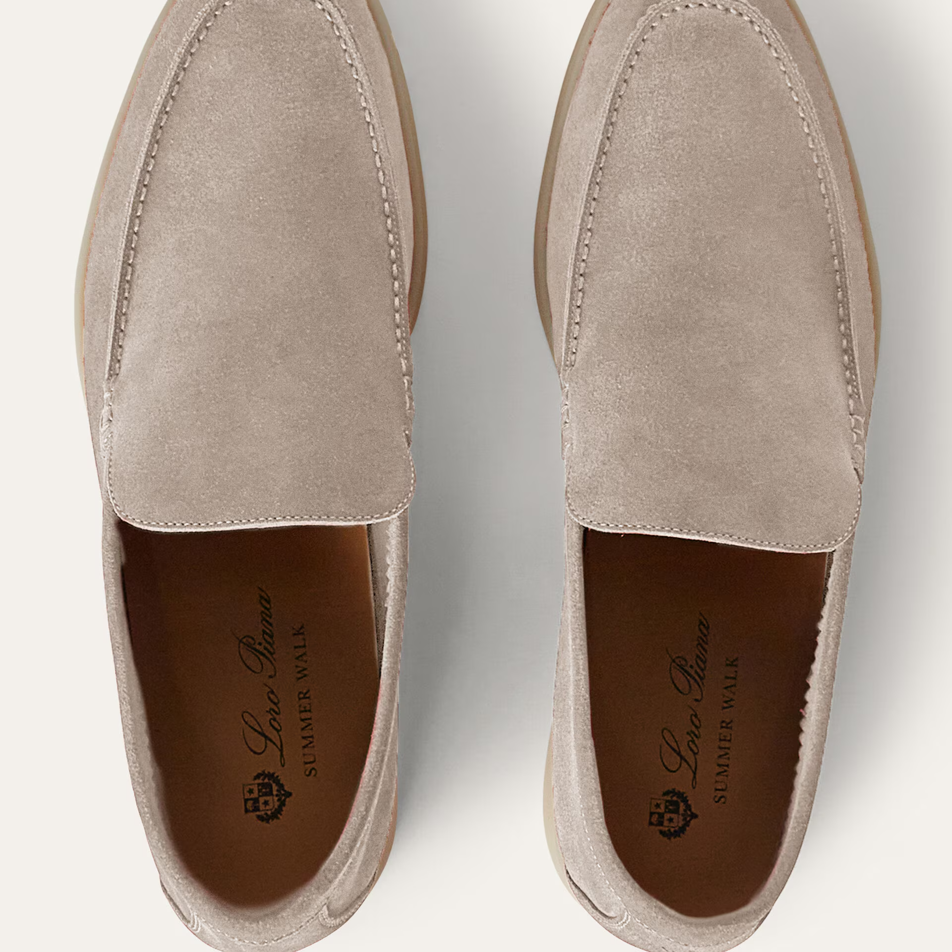 Loro Piana Summer Walk Loafer in Suede