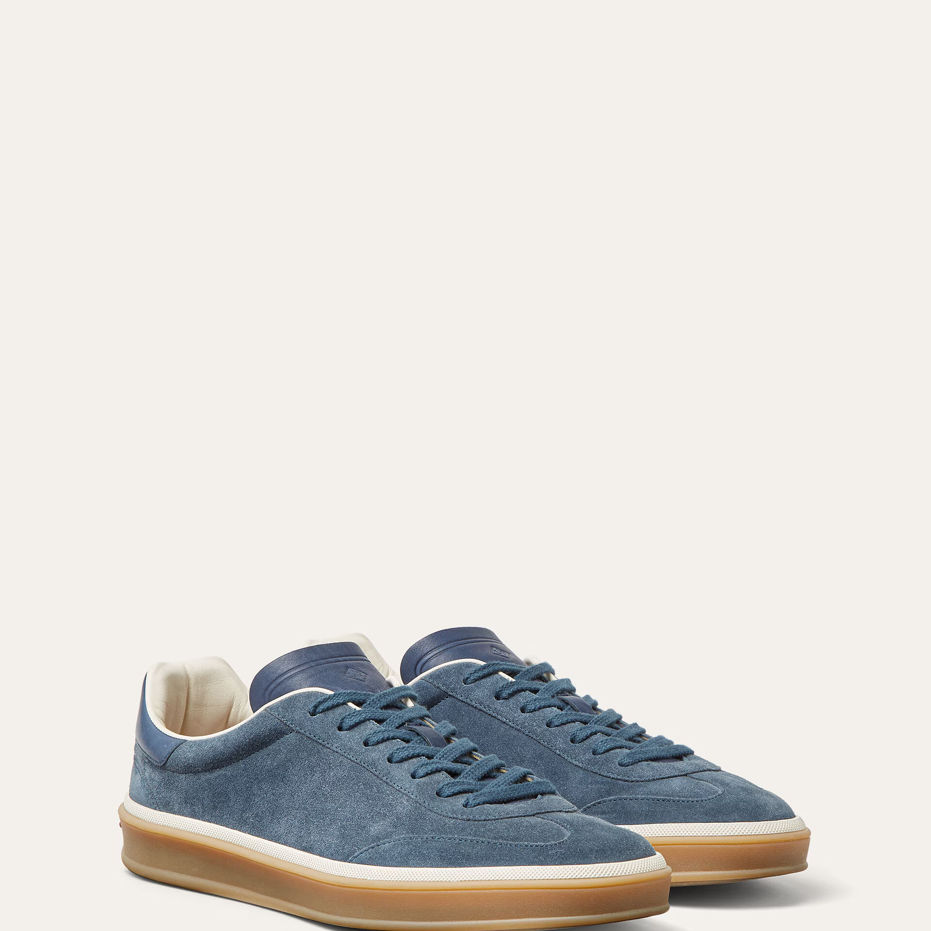 Loro Piana Tennis Walk Sneaker in Suede Calf Split