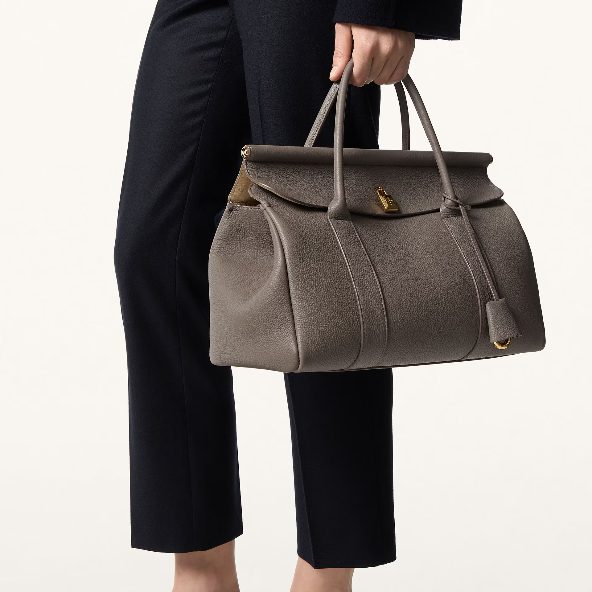 Loro Piana Loom bag L32 in Grained Calfskin