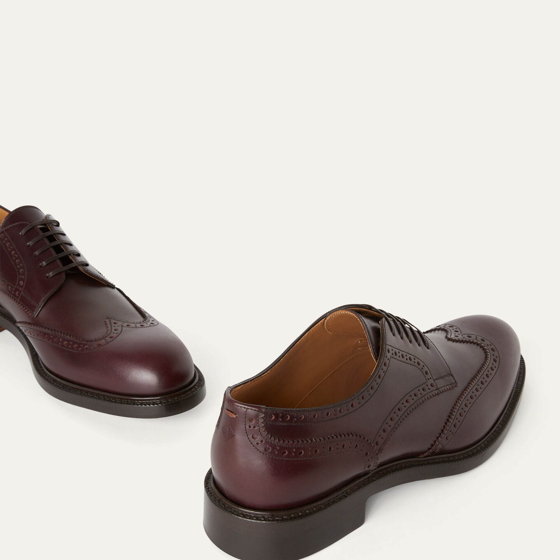 Loro Piana Oliver Walk Derby in Calfskin