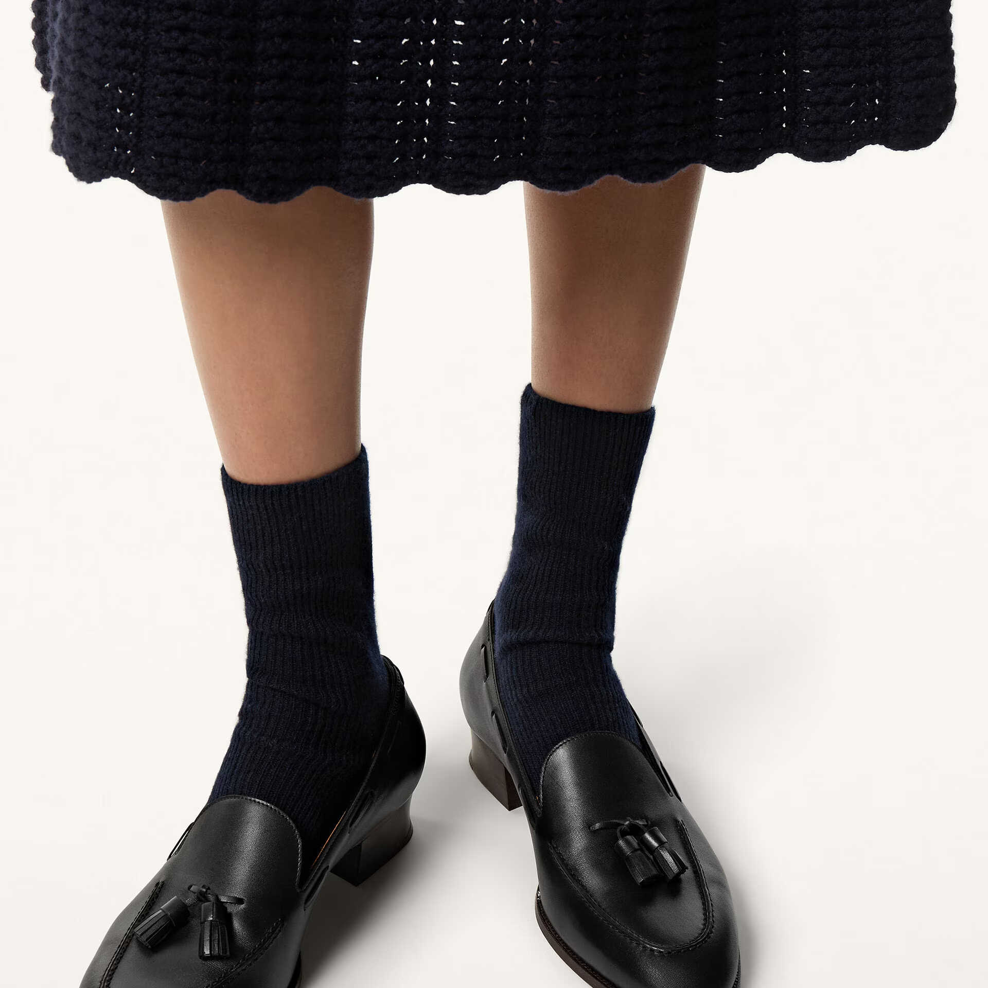 Loro Piana Serge Tassel Loafer in Calfskin