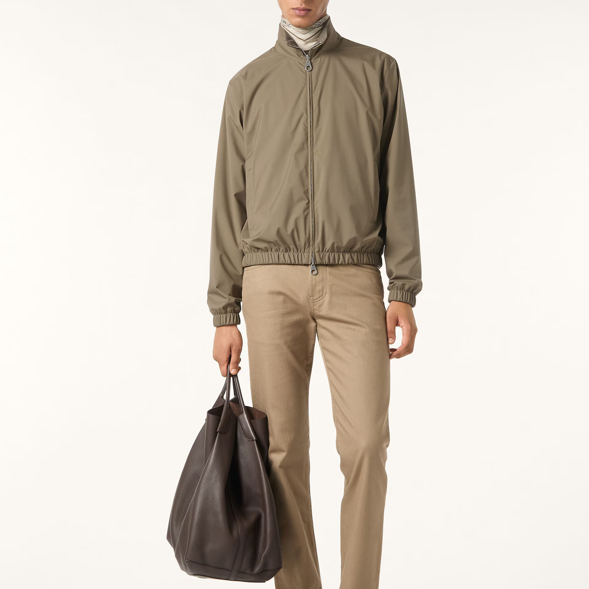 Loro Piana Windmate® Bomber Jacket in Windmate® - Storm System®