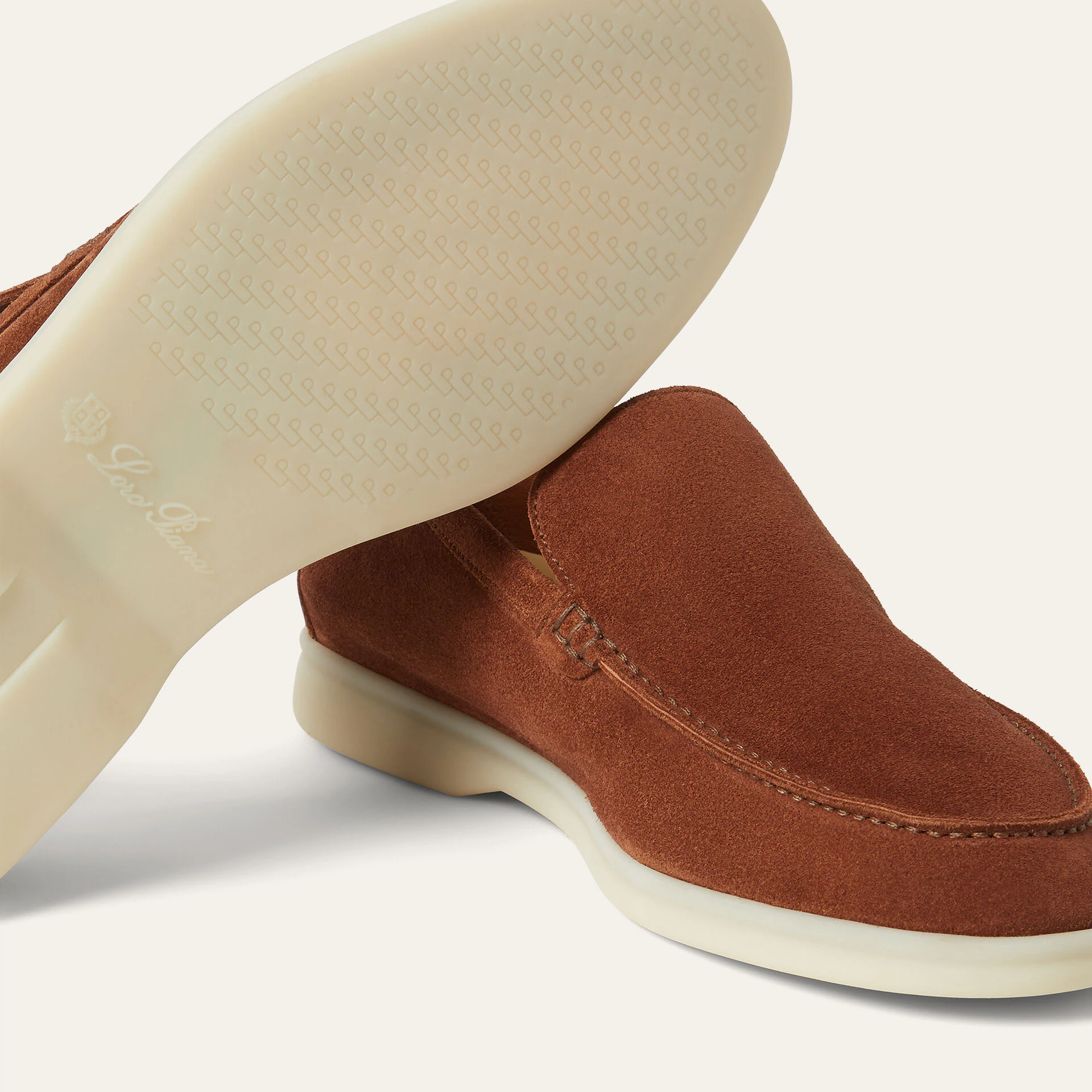 Loro Piana Summer Walk Loafer in Suede
