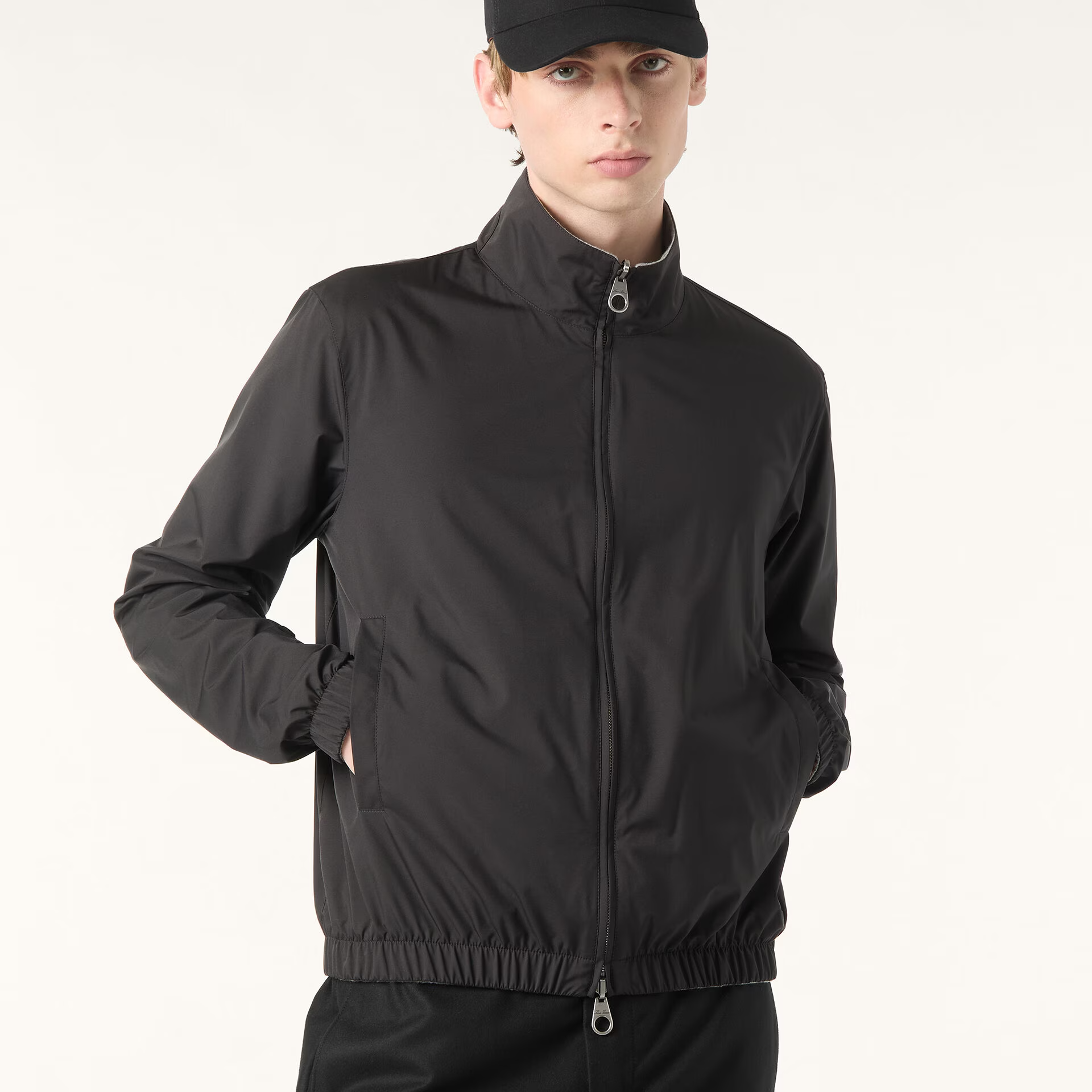 Loro Piana Windmate® Bomber Jacket in Windmate® - Storm System®