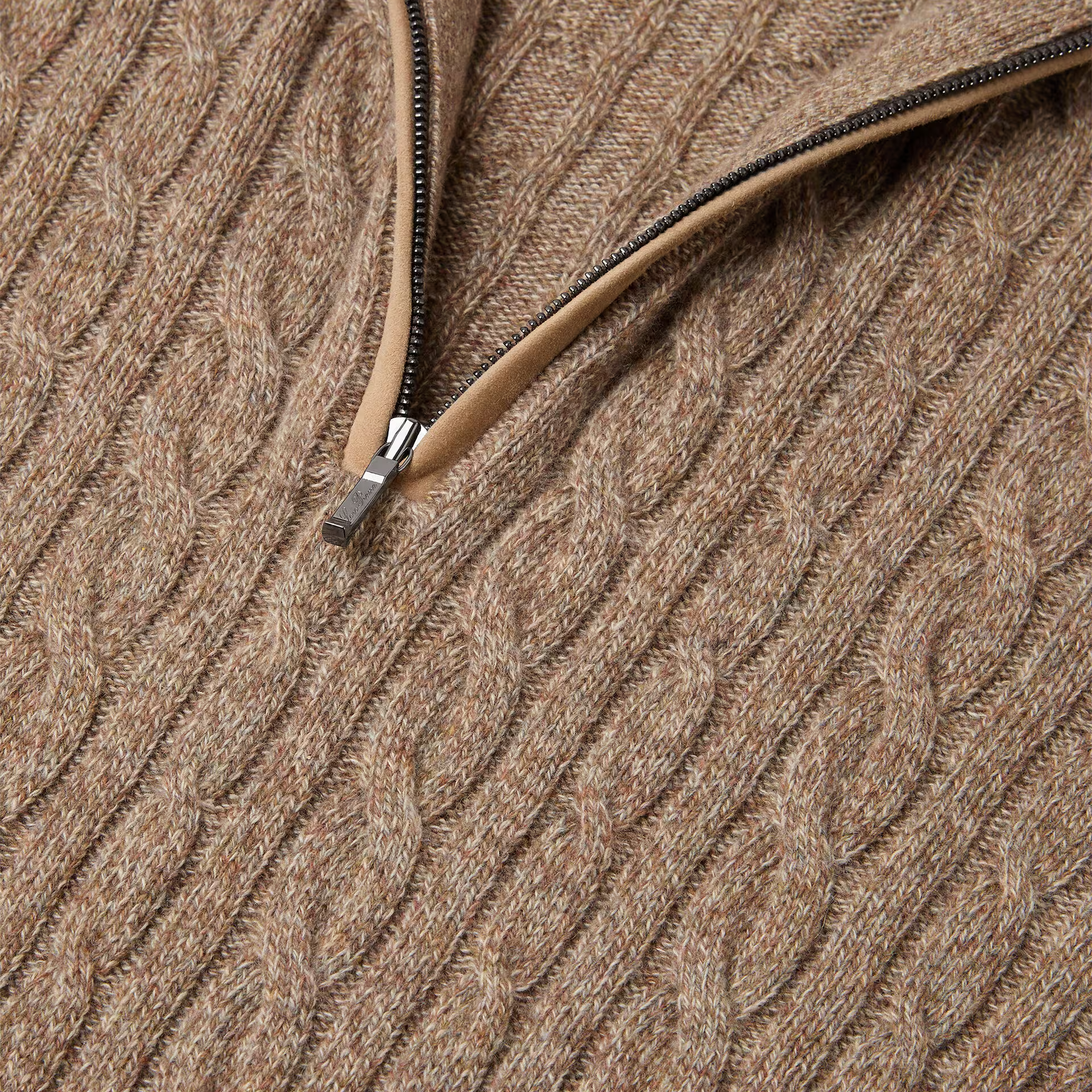 Loro Piana Treccia Jumper in Baby Cashmere