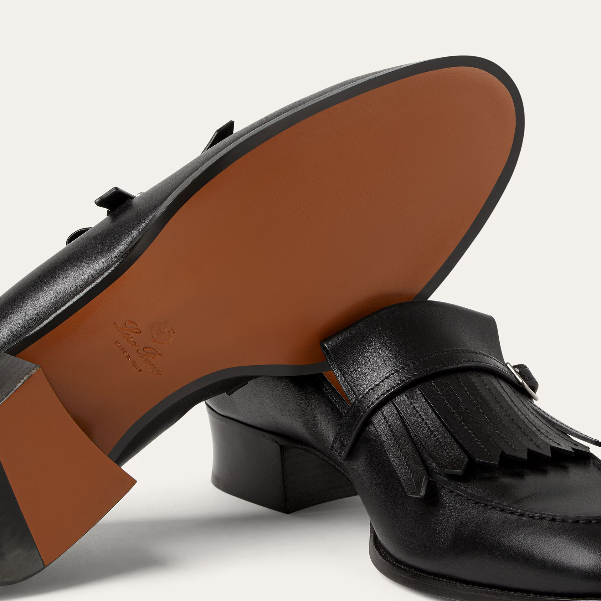 Loro Piana Pennan Fringe Loafer in Calfskin