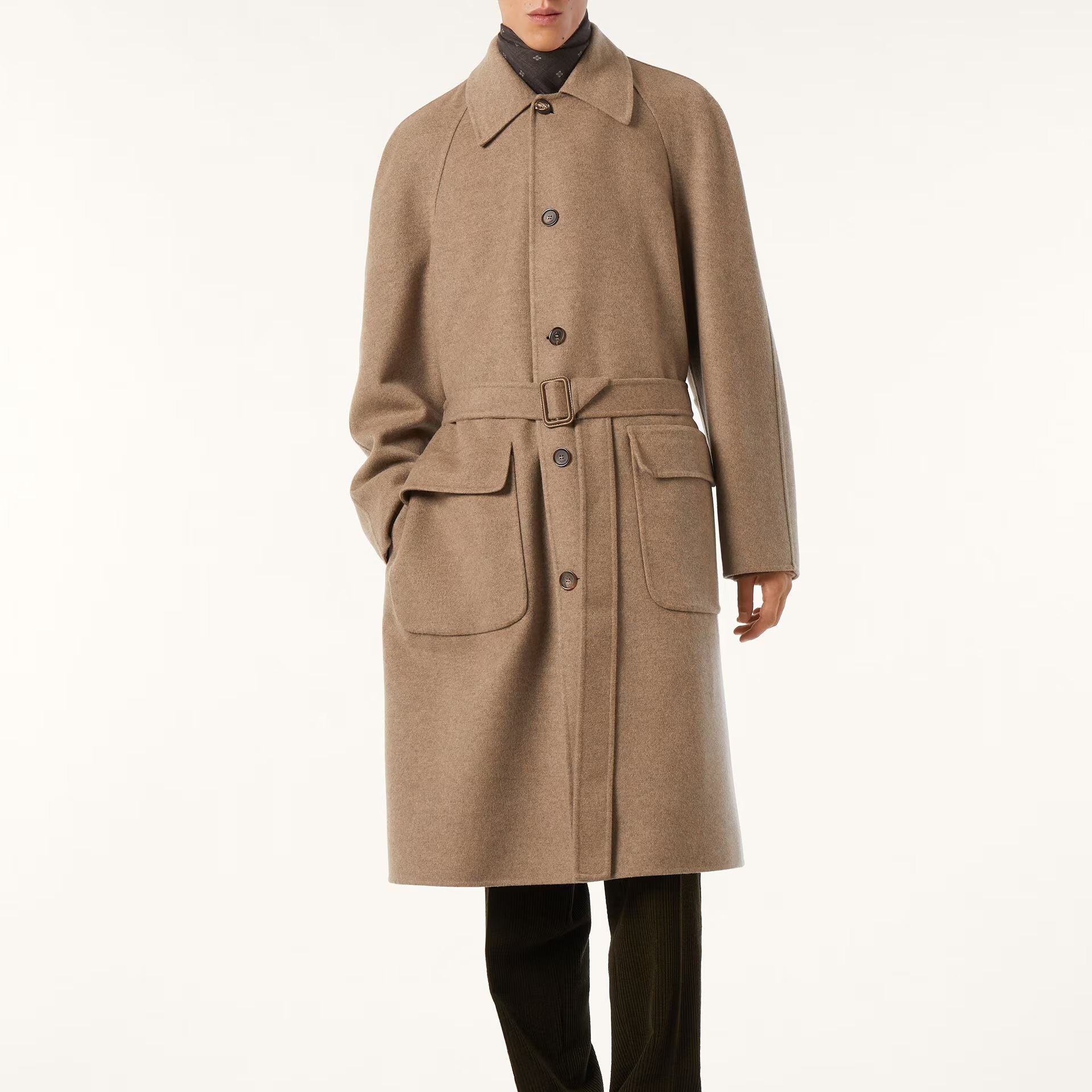 Loro Piana Owen Coat in Cashmere - Rain System®
