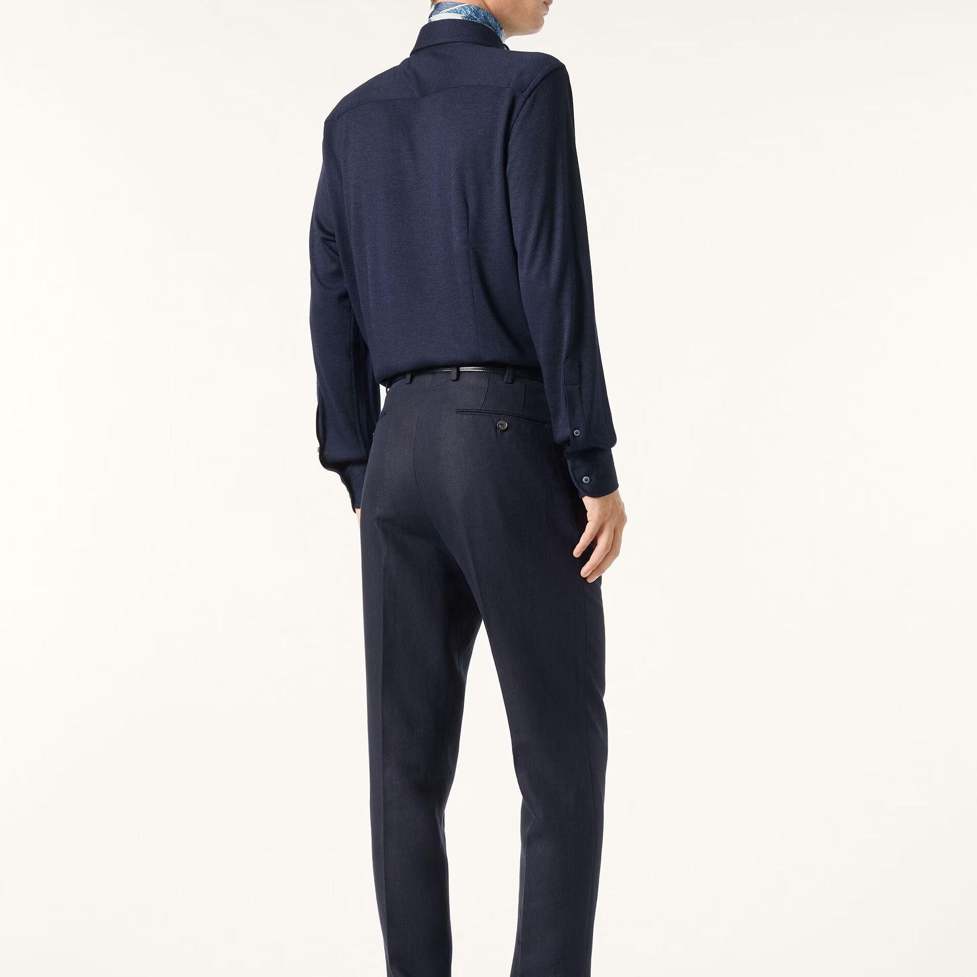 Loro Piana Andrew Shirt in Cashmere, Silk