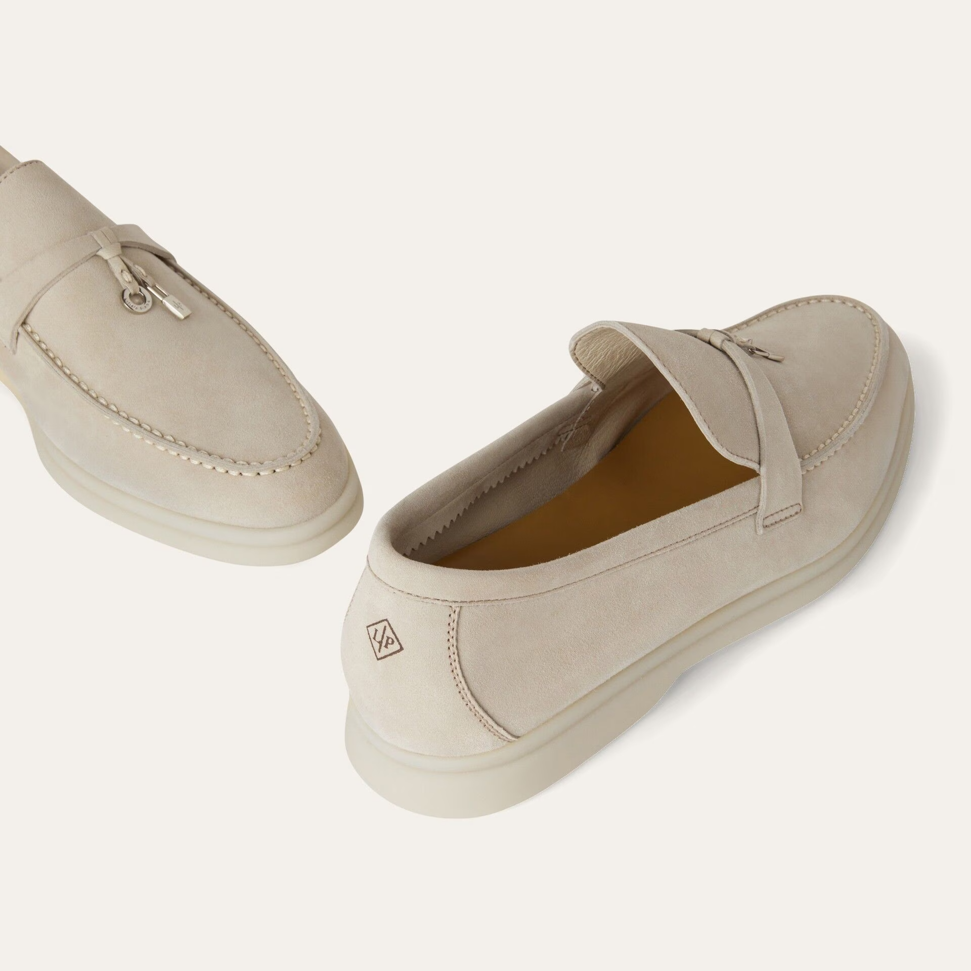 Loro Piana Summer Charms Walk Loafer in Suede