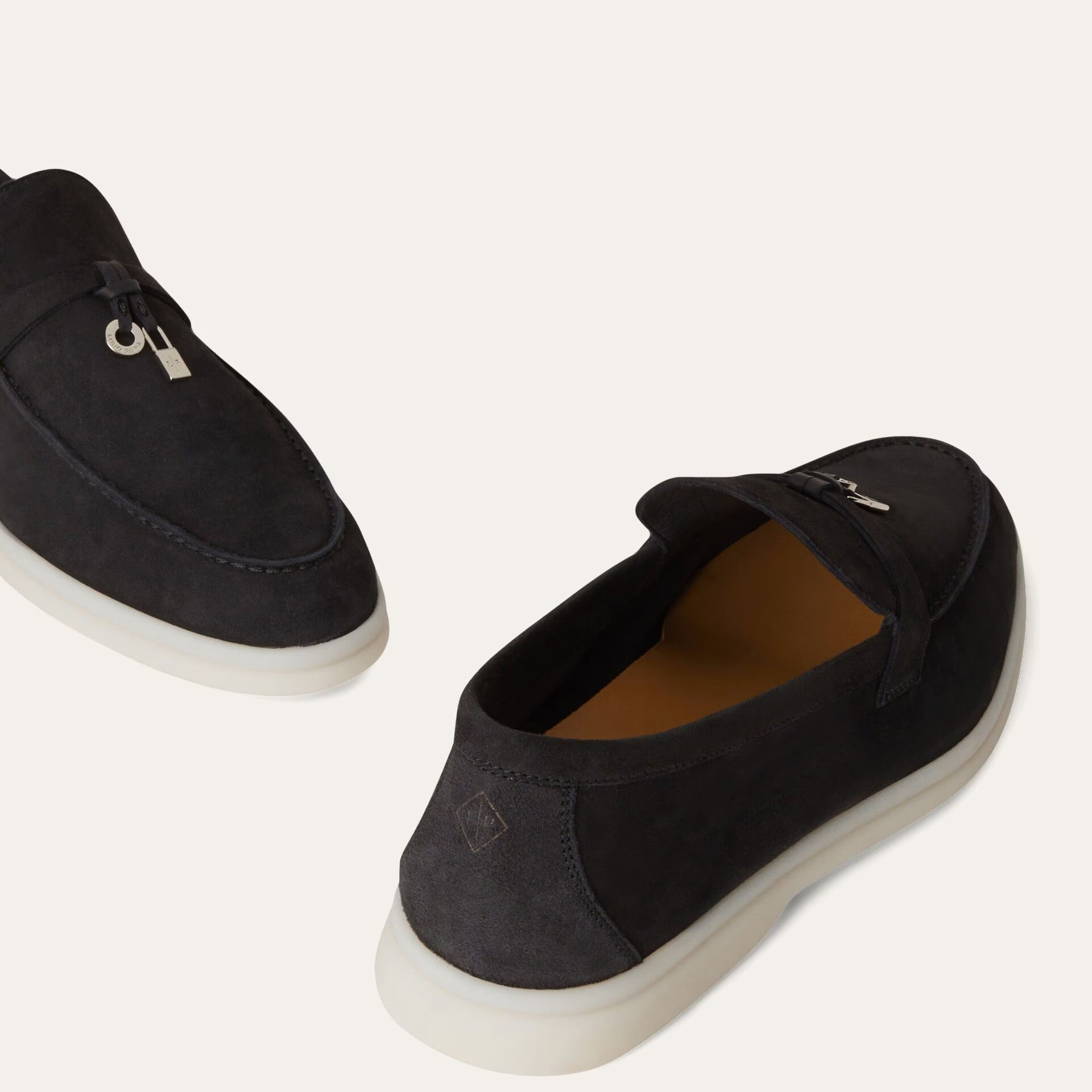 Loro Piana Summer Charms Walk Loafer in Suede
