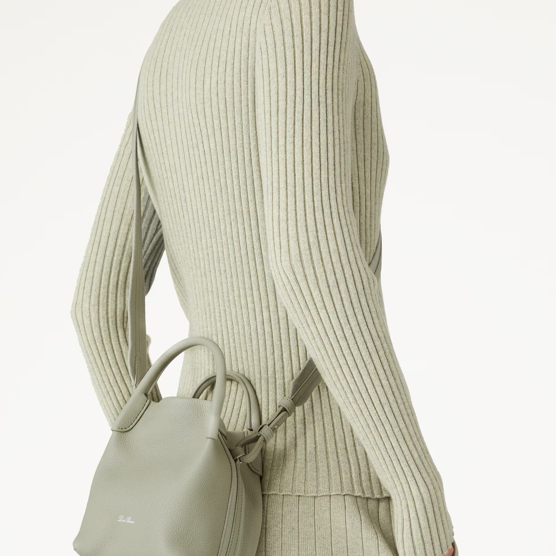 Loro Piana Micro Bale bag in Grained Calfskin