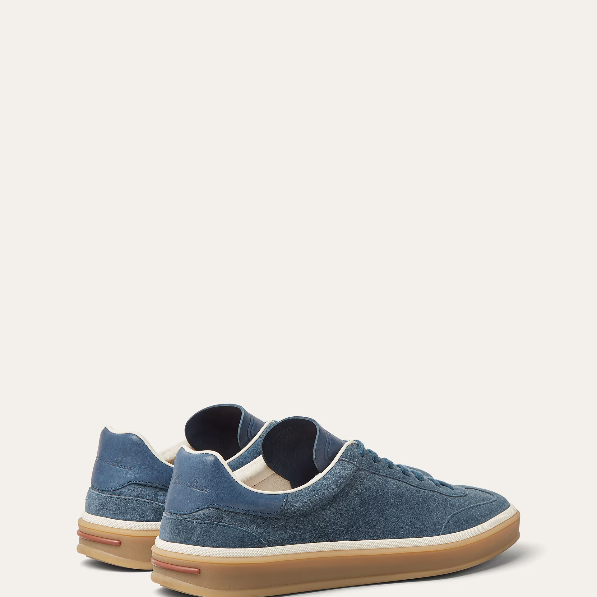 Loro Piana Tennis Walk Sneaker in Suede Calf Split