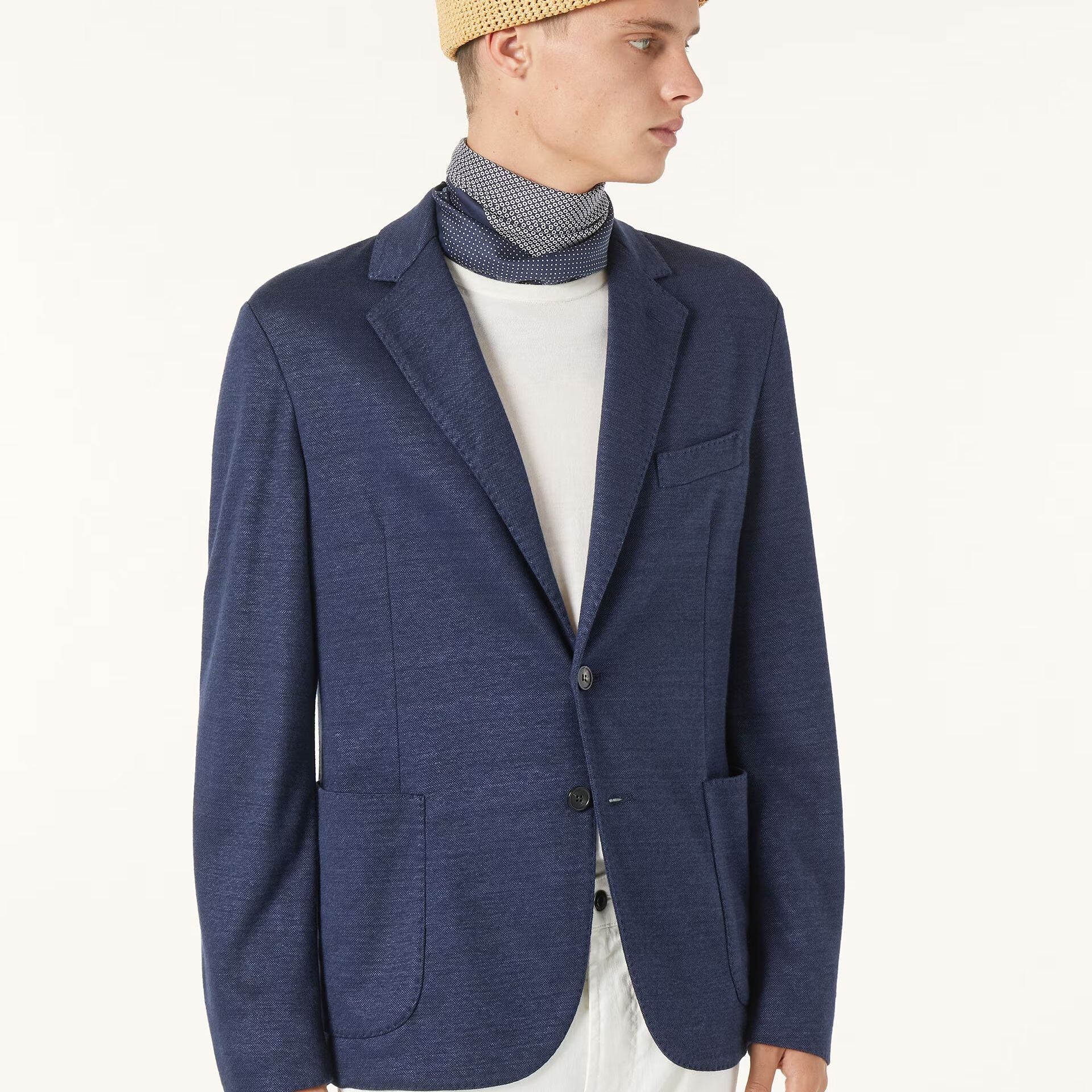 Loro Piana Blazer in Linen, Virgin Wool