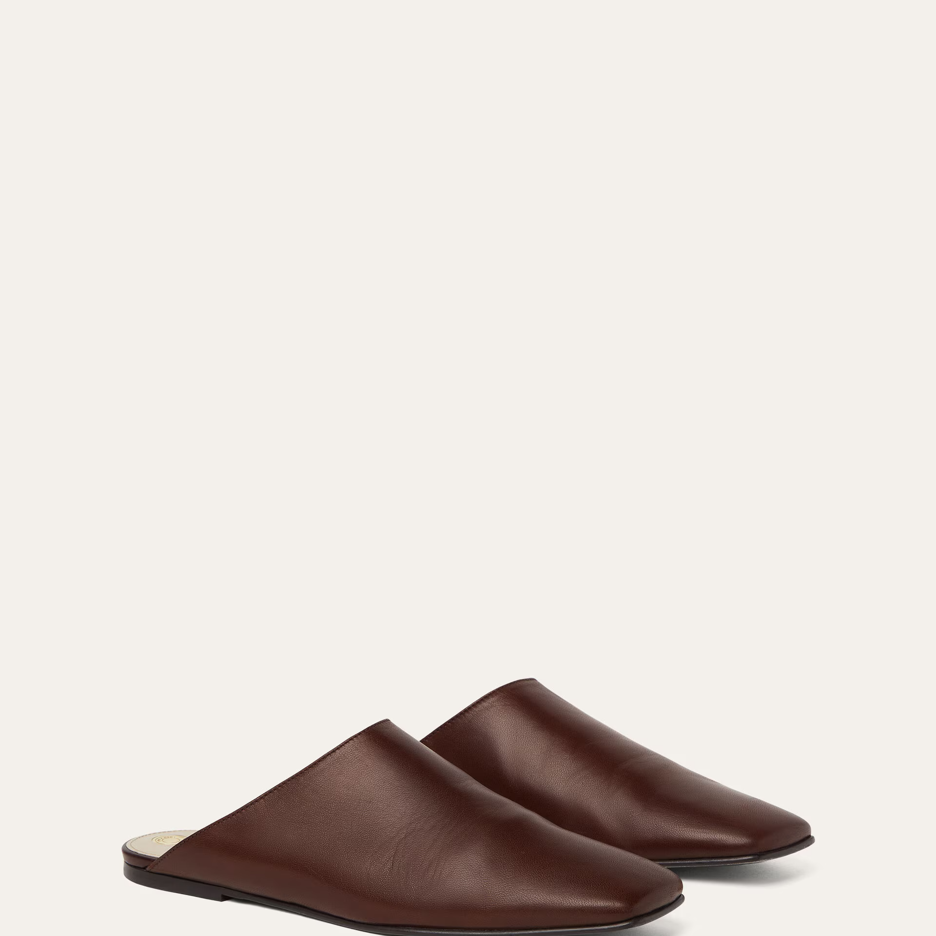 Loro Piana Alba Flat Mule in Lambskin