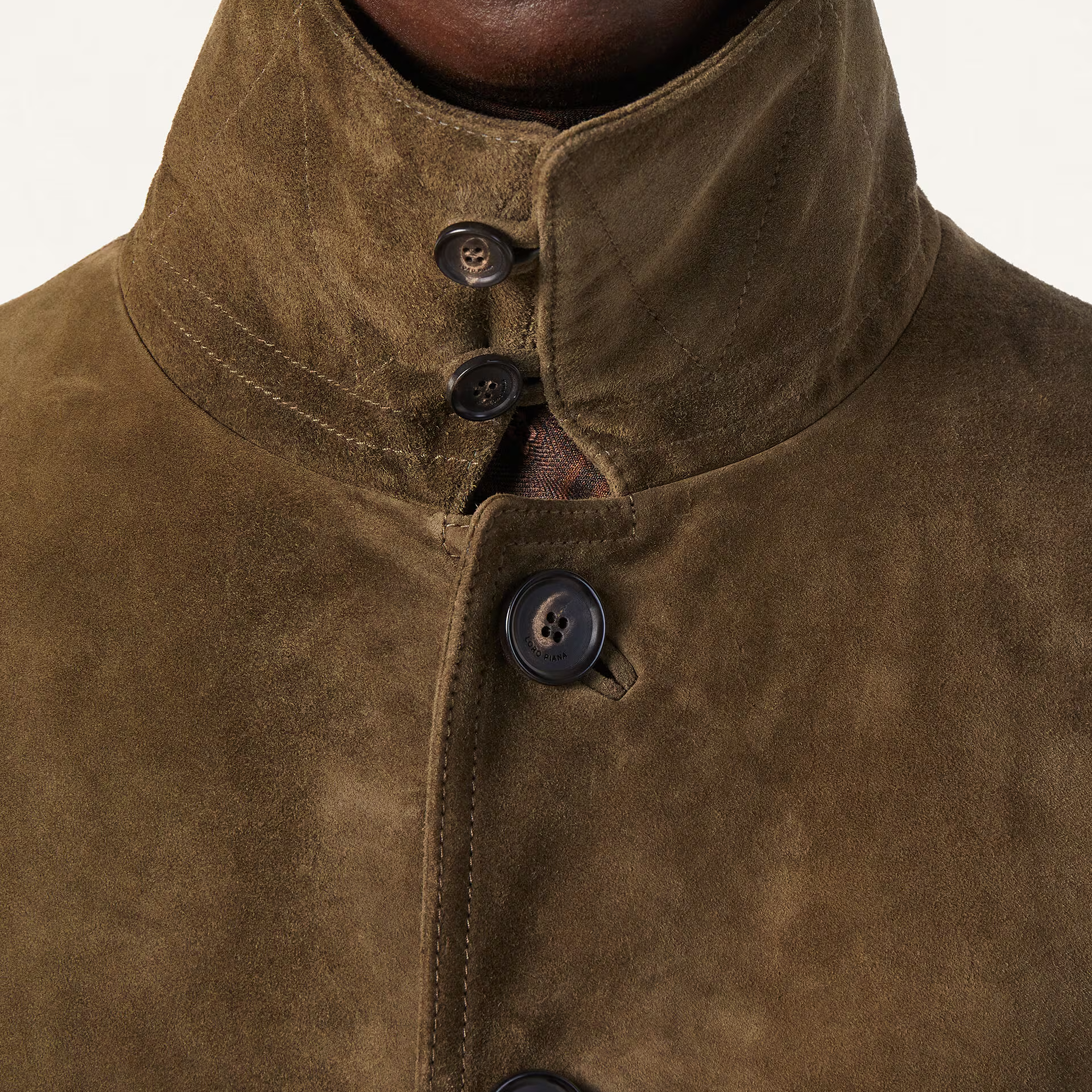 Loro Piana Maremma Bomber Jacket in Calfskin