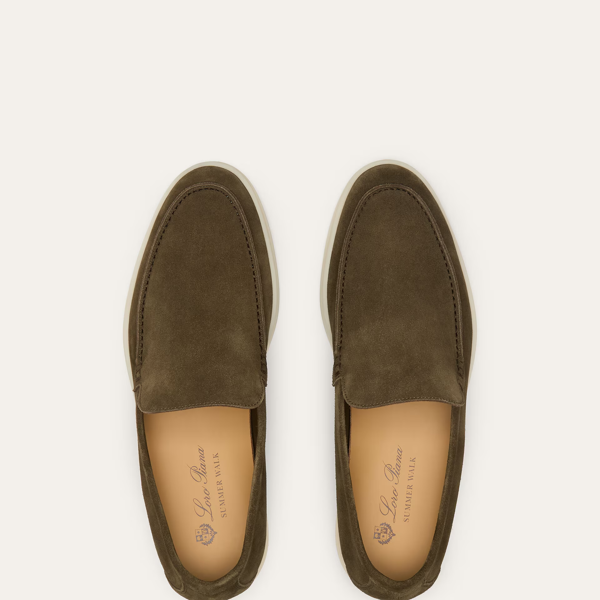 Loro Piana Summer Walk Loafer in Suede