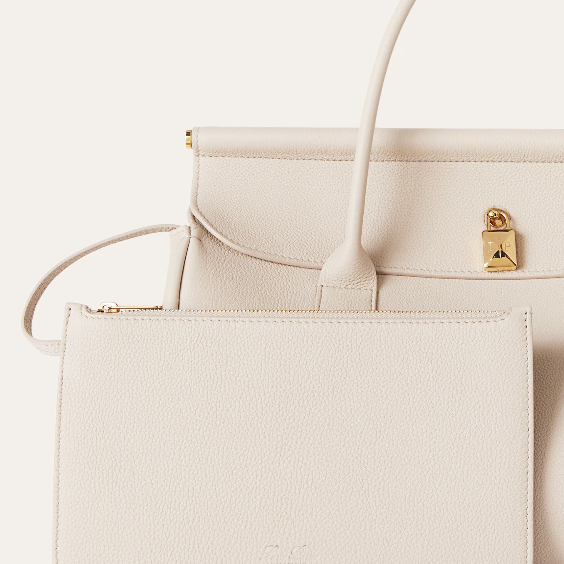 Loro Piana Loom bag L32 in Grained Calfskin