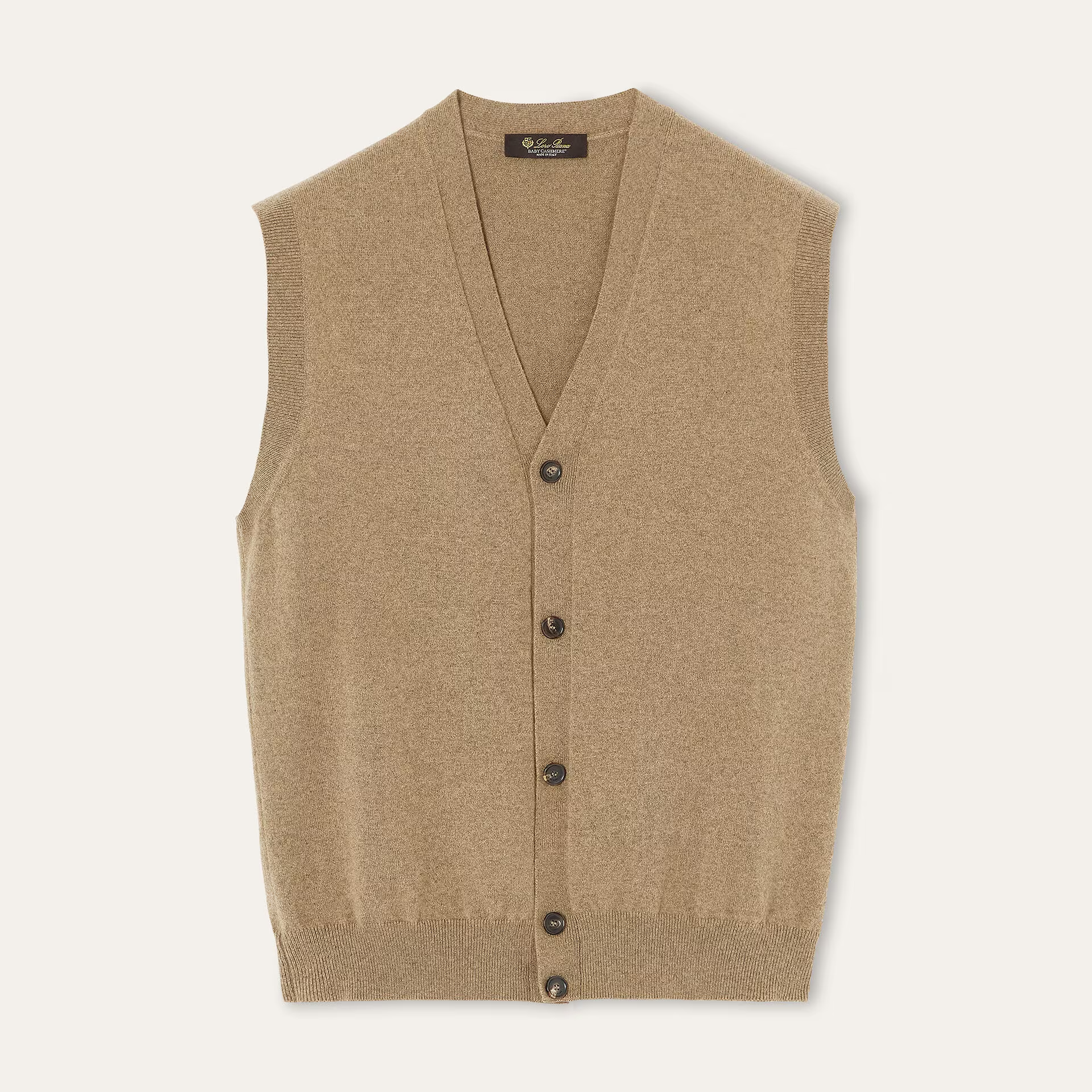 Loro Piana Classic Vest in Baby Cashmere